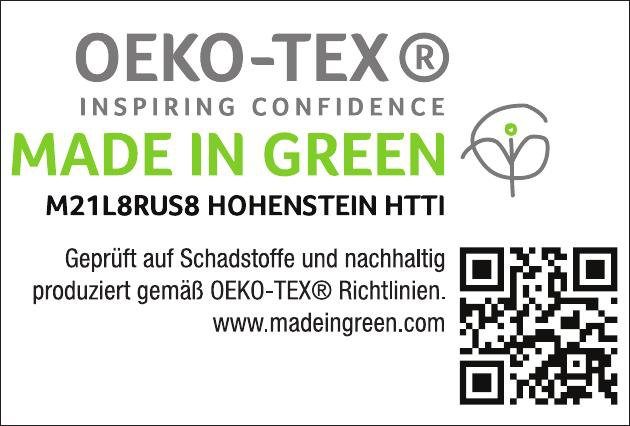 Biederlack Sesselschoner Cotton Cover Salt & Pepper, 50 x 200 cm (Breite x Länge), mit Fransen