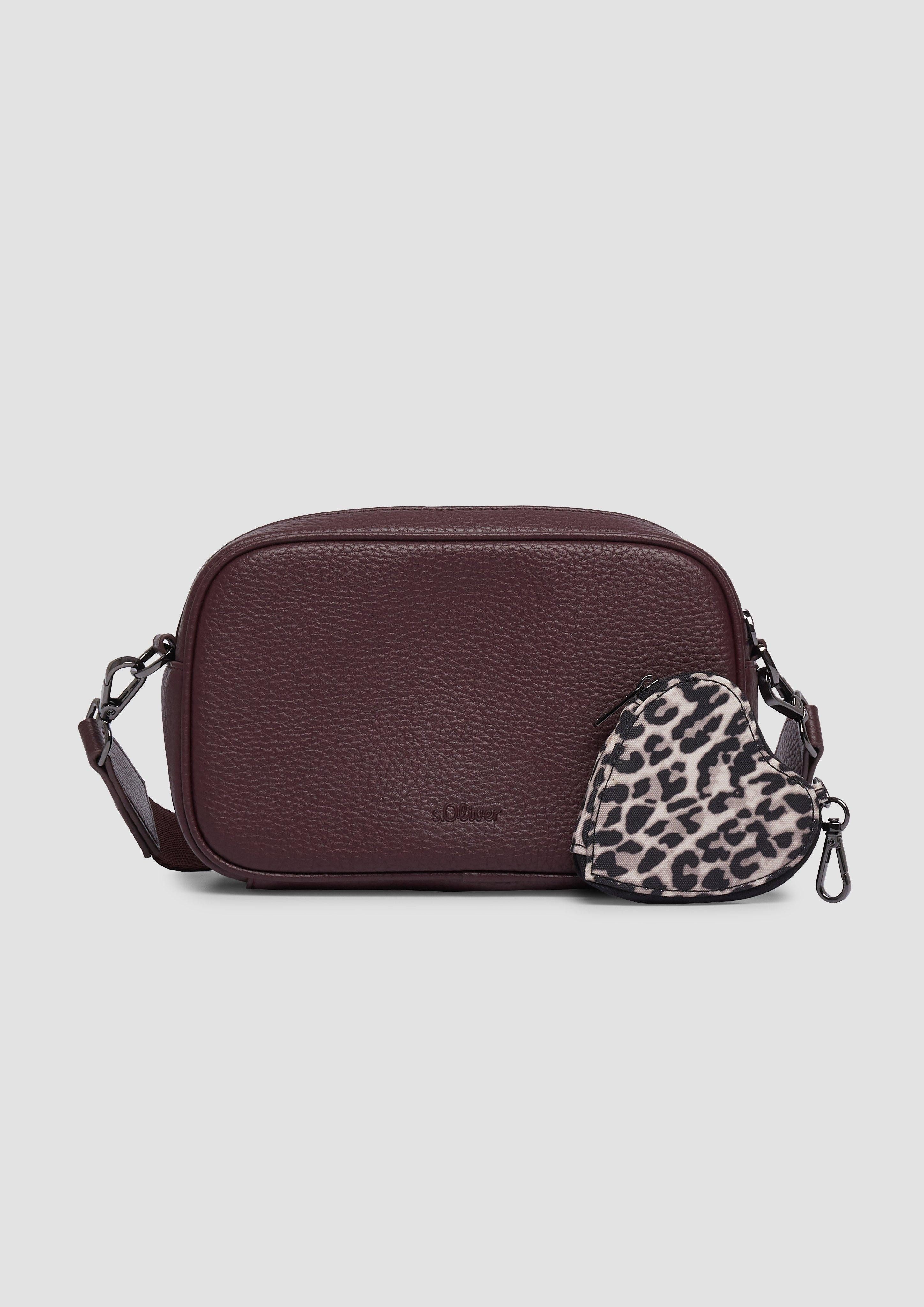 s.Oliver Tragetasche Mittelgroße Camera-Bag aus Lederimitat günstig online kaufen