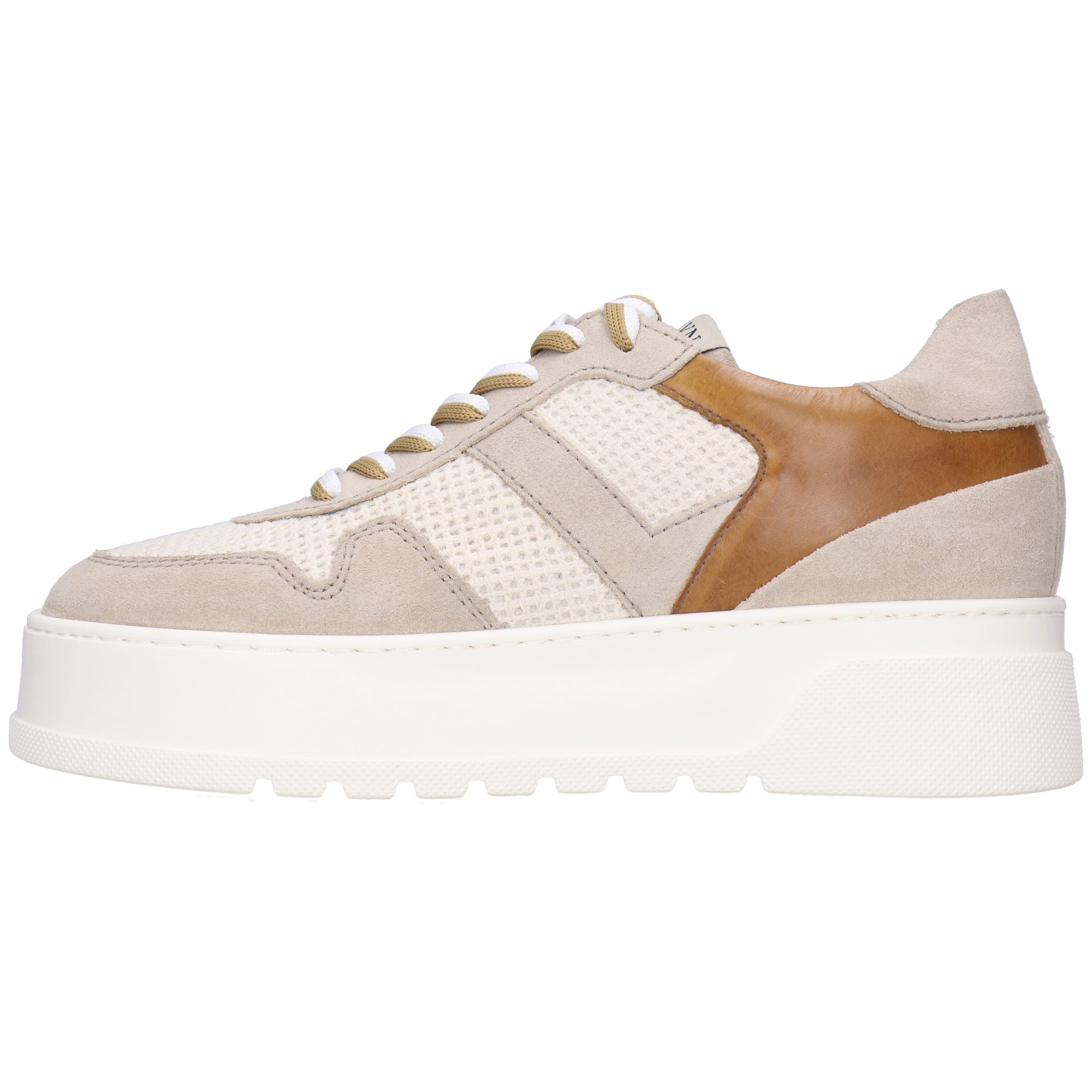 Melvin & Hamilton Alga 2 Leder-Sneakers für Damen Sneaker Plateausohlen, Echtes Leder, Herausnehmbare Innensohle
