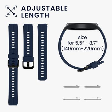 kwmobile Uhrenarmband 2x Sportarmband für Huawei Talkband B7, Armband TPU Silikon Set Fitnesstracker