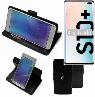 K-S-Trade Handyhülle für Samsung S10+ 128GB, Case Schutzhülle Handyhülle Flipcase Smartphone Cover Handy