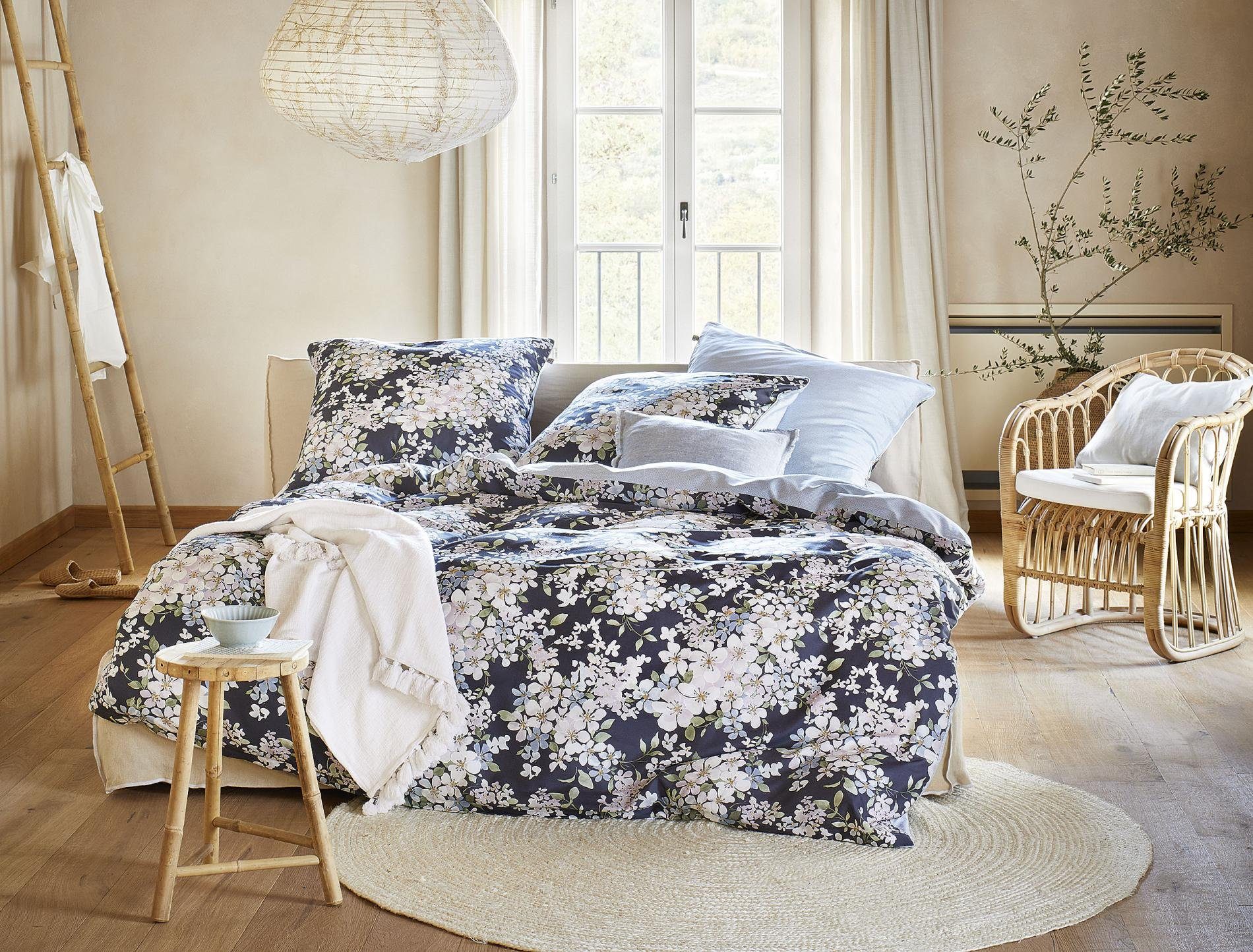 Irisette Wendebettwäsche Crown-K 8453, Mako-Satin, 2 teilig, edler Digitaldruck