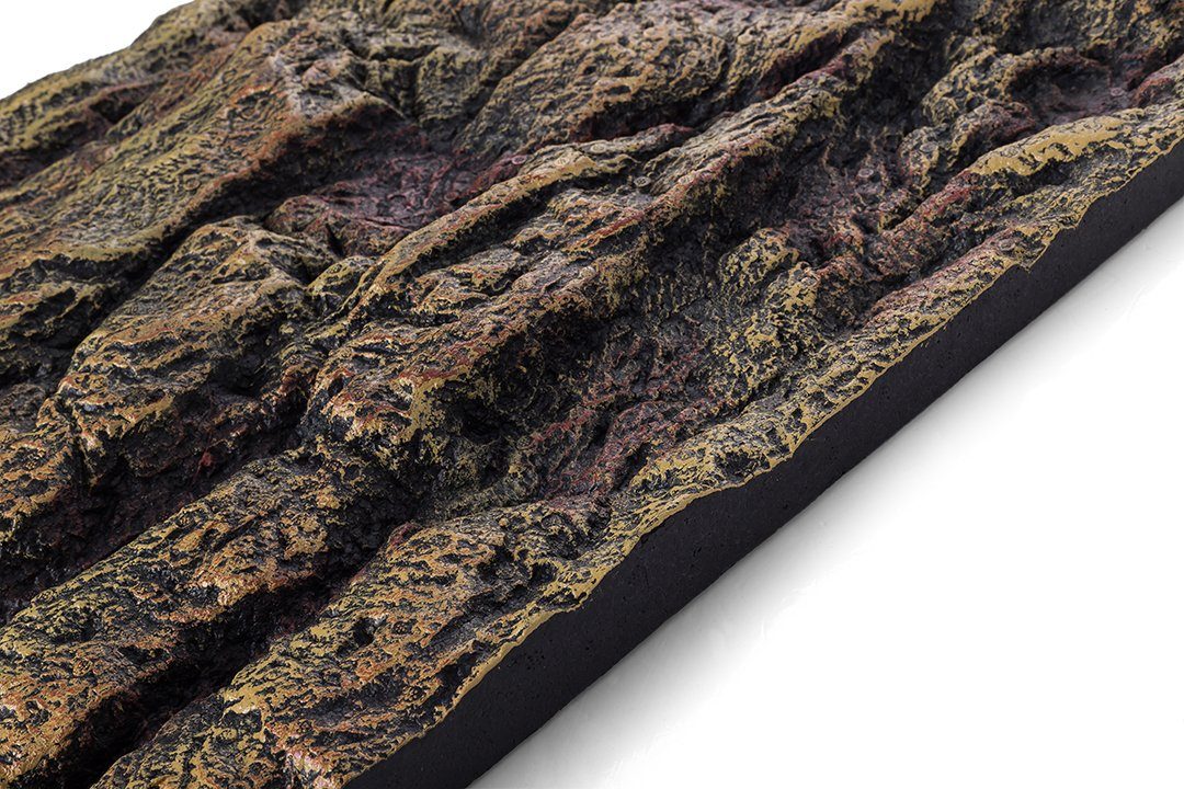 ReptiZoo Terrarium Terrarienrückwand in Steinoptik aus Schaum ca 117,5 x 40,5 cm (FB30)