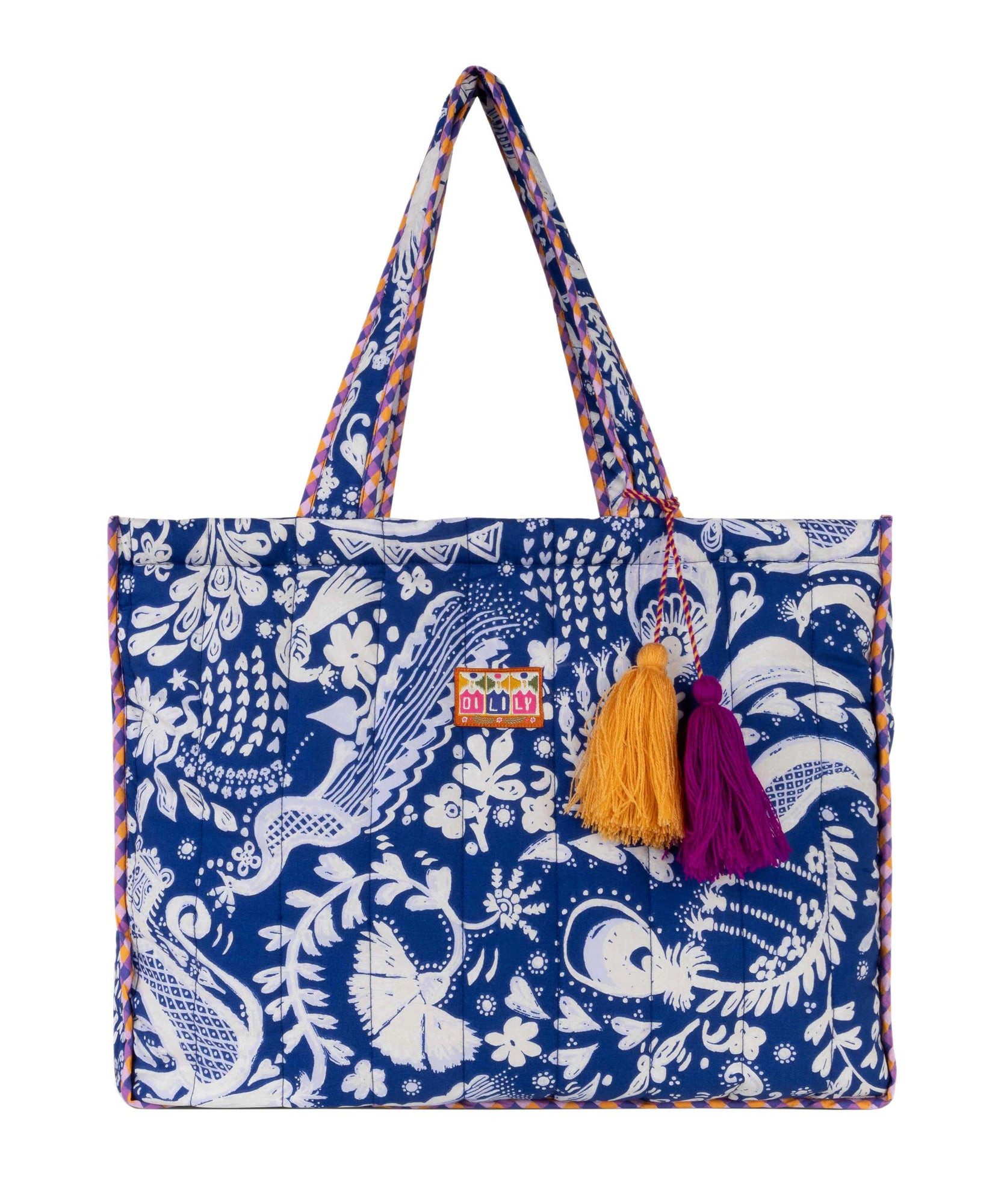 Oilily Shopper Sanny Mazarine Blue, mit geräumigem Hauptfach