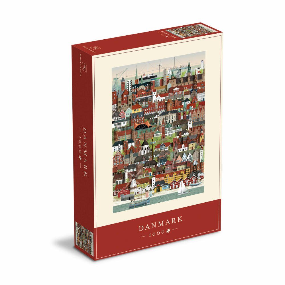 Martin Schwartz Puzzle Dänemark / Danmark günstig online kaufen