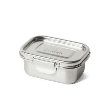 ECO Brotbox Lunchbox Yumi+ S (500 ml), Edelstahl, auslaufsicher, mit Gummiband