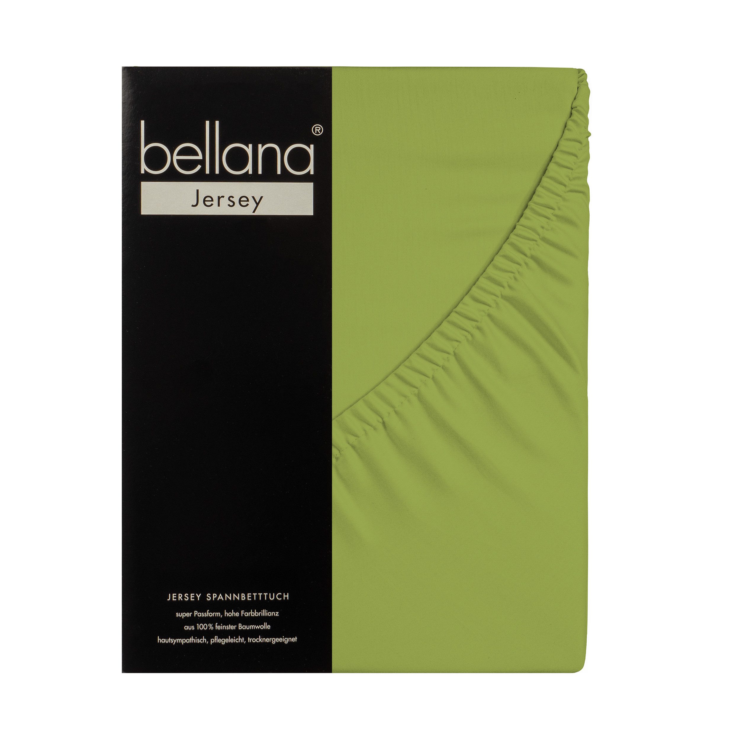 bellana Spannbettlaken Bellana jersey, Jersey, Gummizug: rundum, (1 Stück), 120g/m², 100% Baumwolle