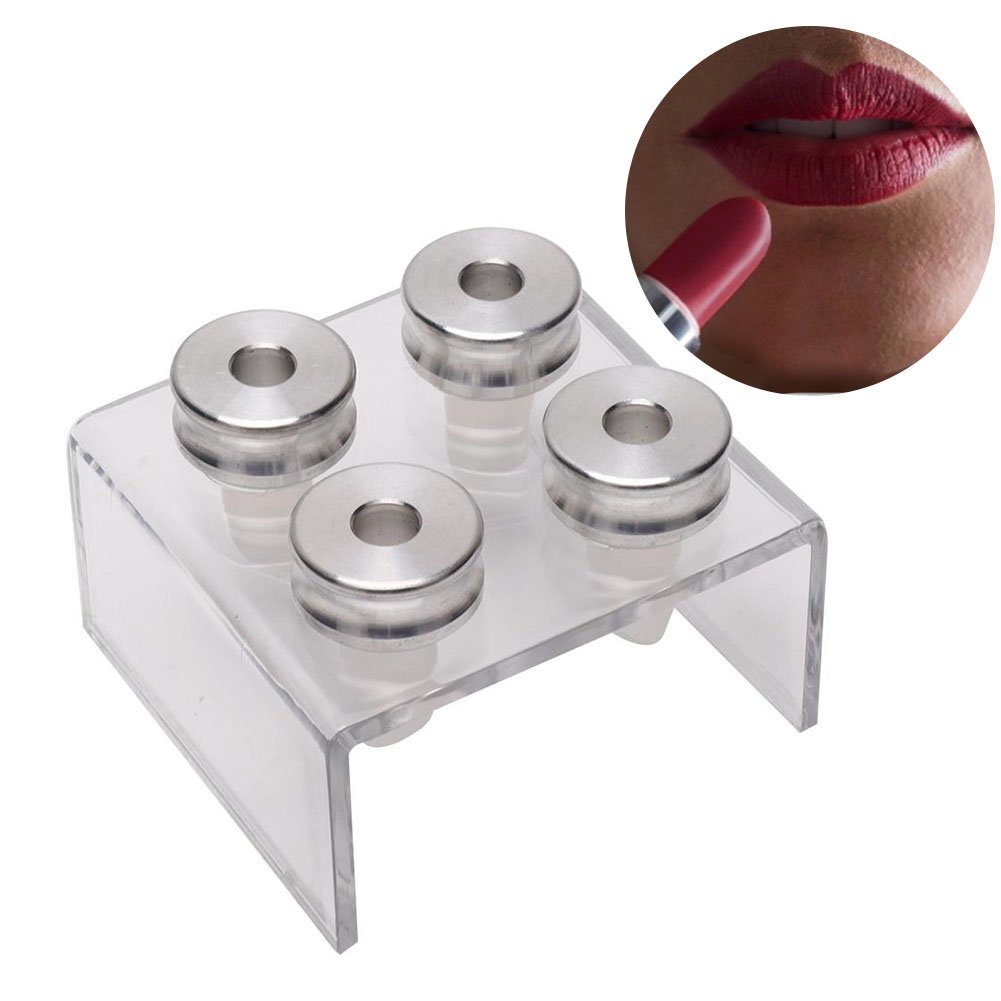 Atäsi Bastelnaturmaterial Lippenstift Silikon Mold DIY silikon Basteln Gießform  Lippenstift Set, (1-tlg)