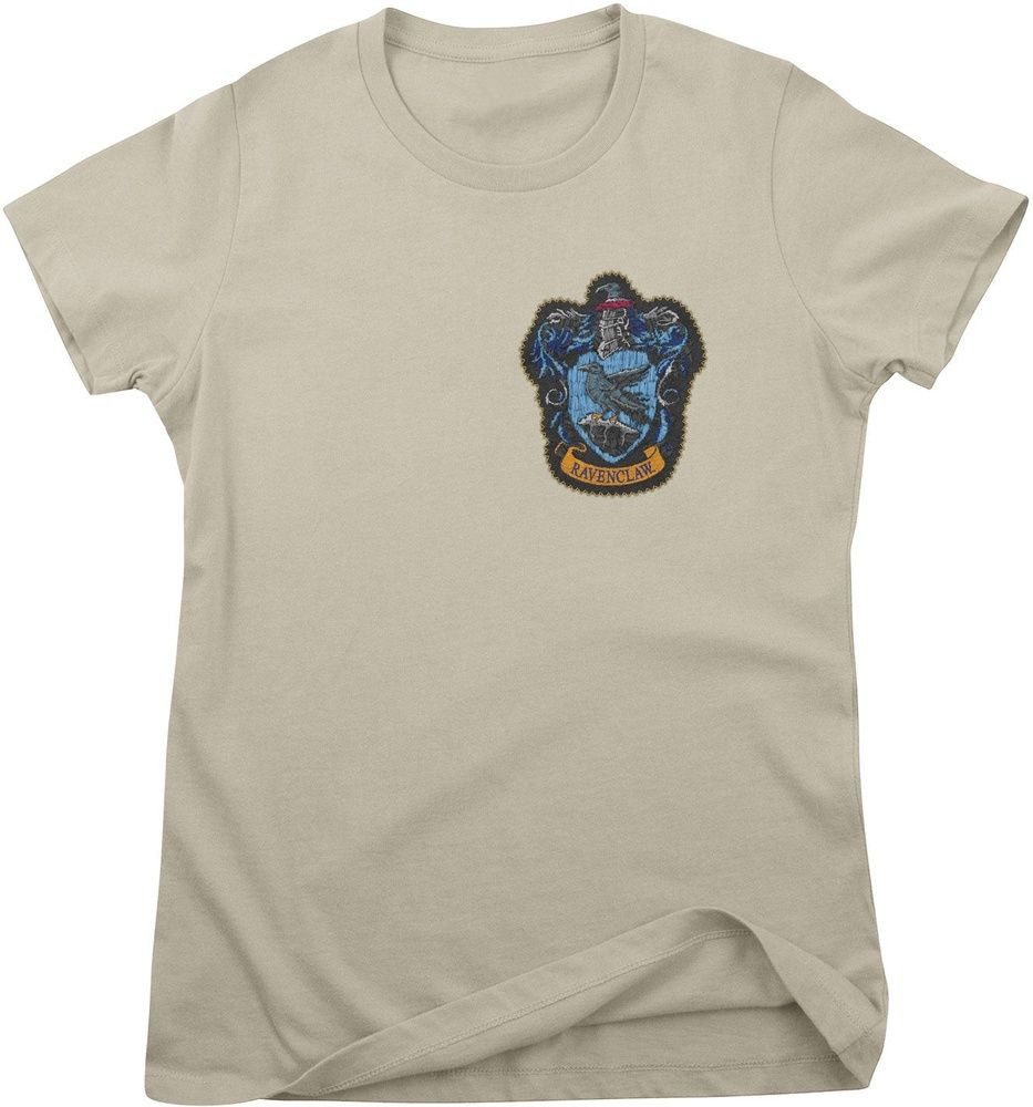Harry Potter T-Shirt Ravenclaw Chest Crest Girly Tee