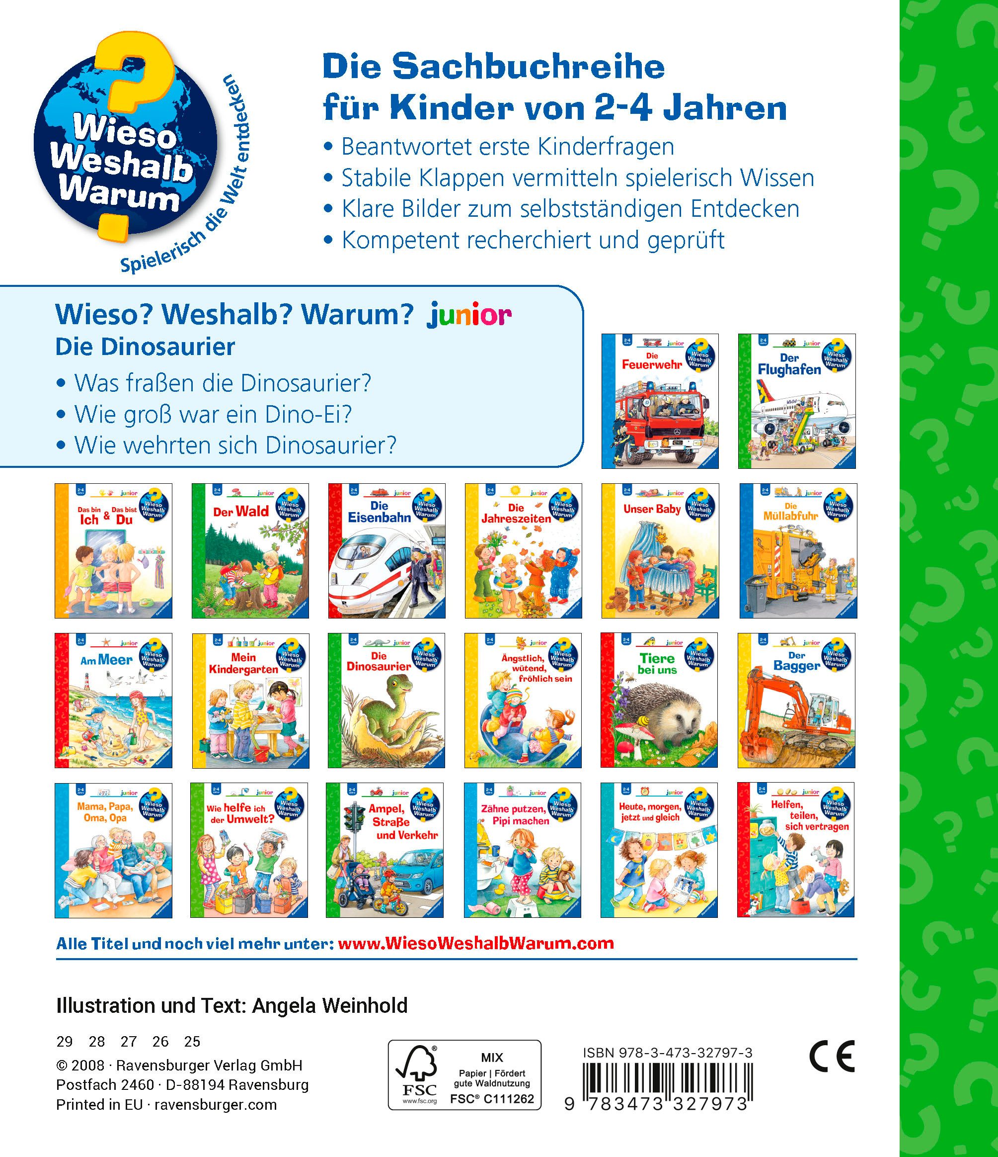 Wieso? Weshalb? Warum? junior, Band 25 Die Dinosaurier