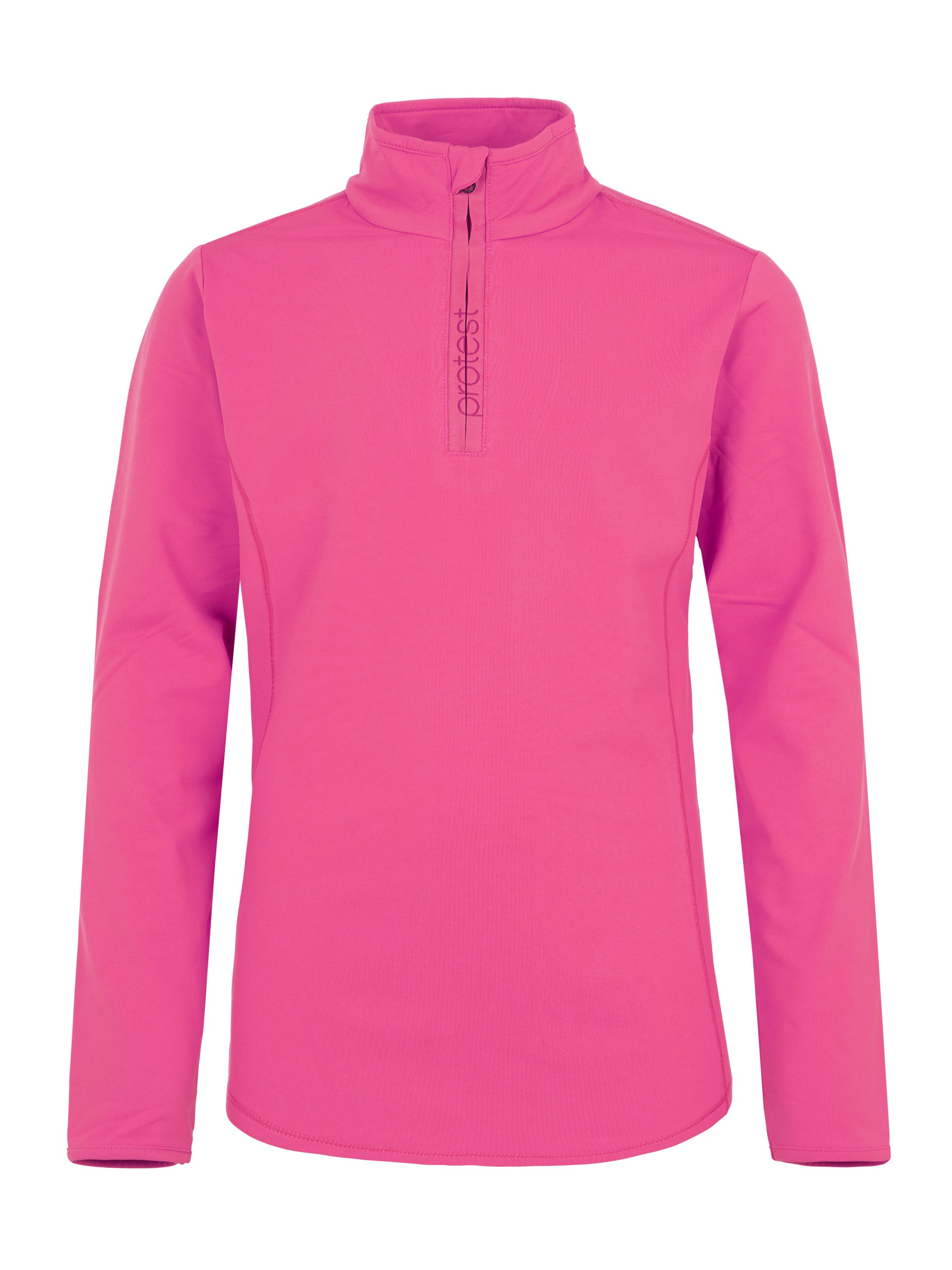 Rollkragenpullover REFABRIZOY JR 1/4 zip top Foxy Pink