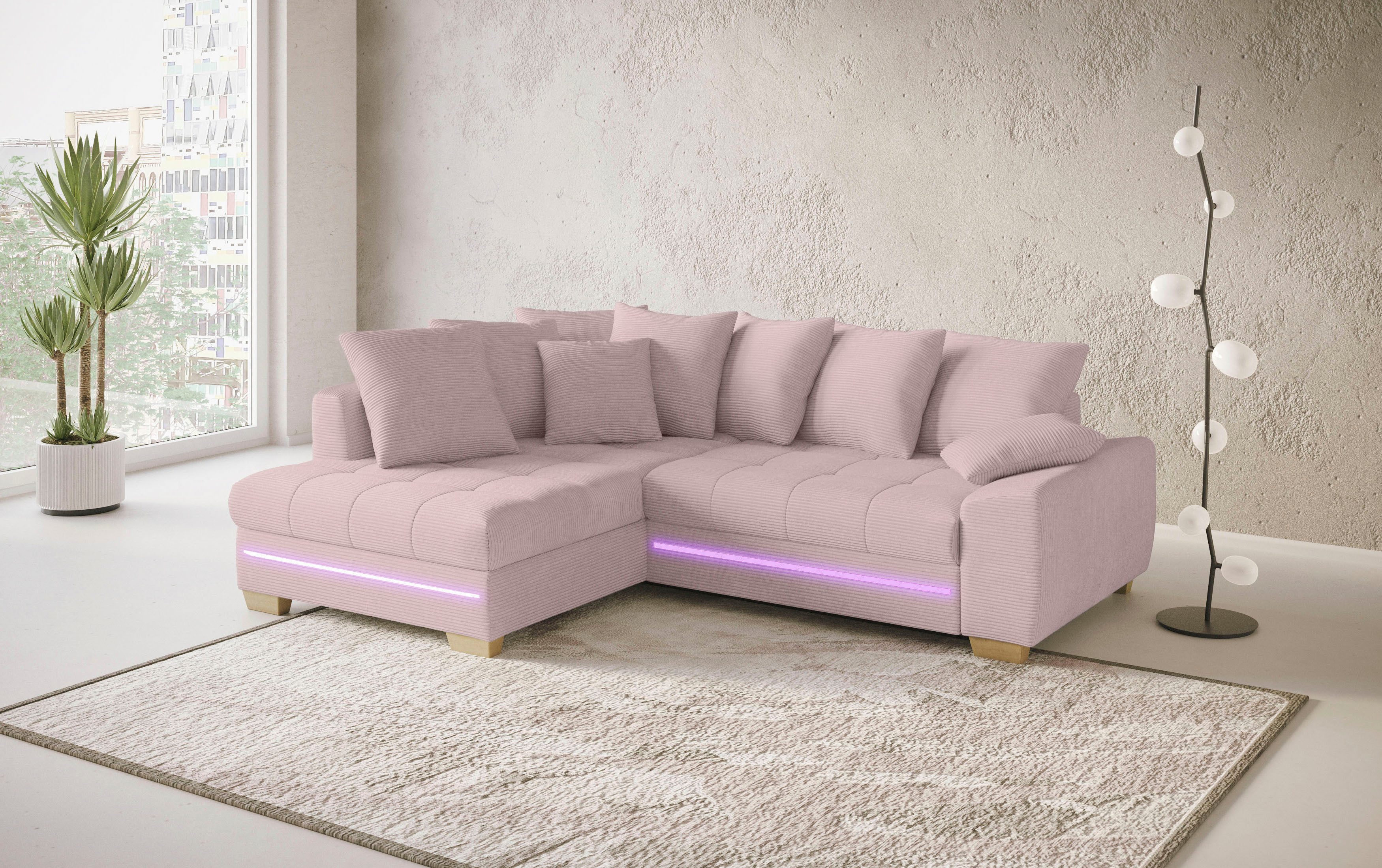 Mr. Couch Ecksofa Nikita II, L-Form, günstig online kaufen