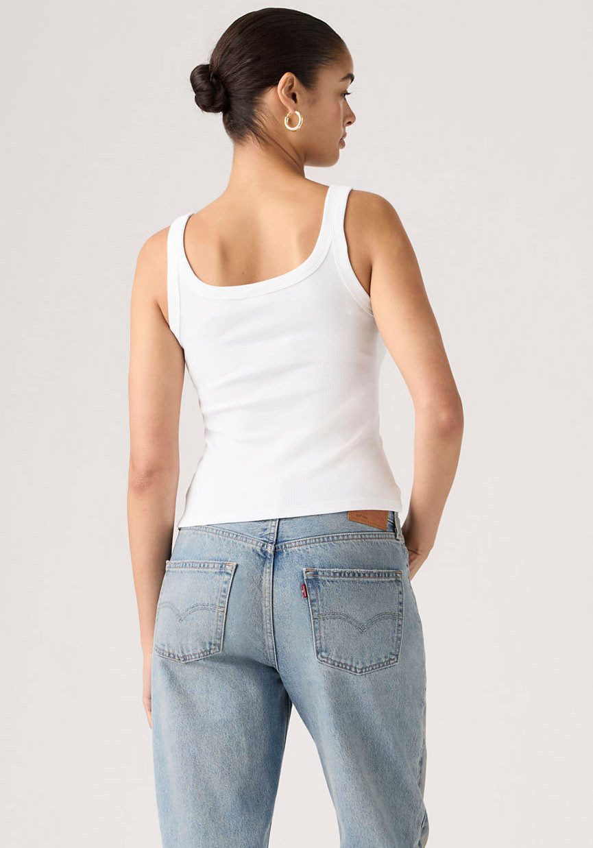Levi's® Ripptanktop ESSENTIAL RIBBED TANK mit eckigem Ausschnitt