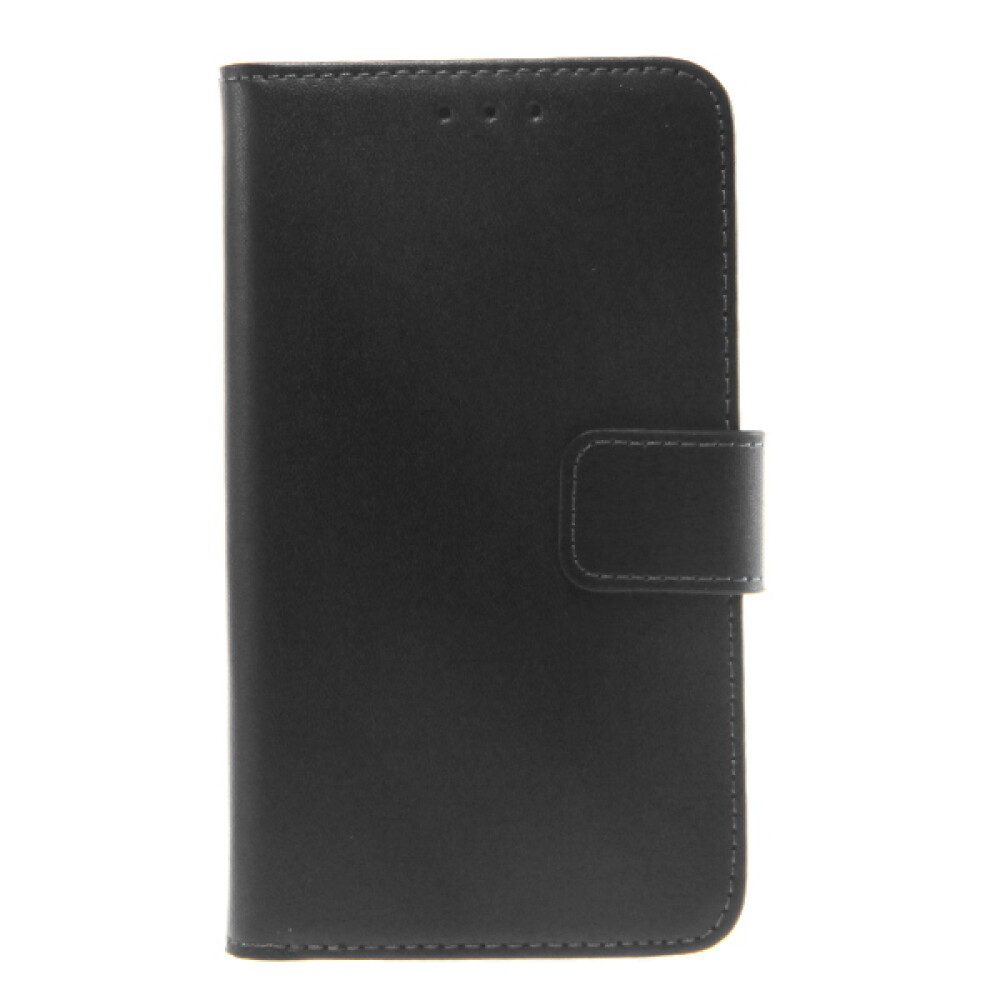 Handytasche Leder Handyhülle Wiko Lenny Schwarz Schutzhülle Tasche Schutz Case 425 (Book Cover)