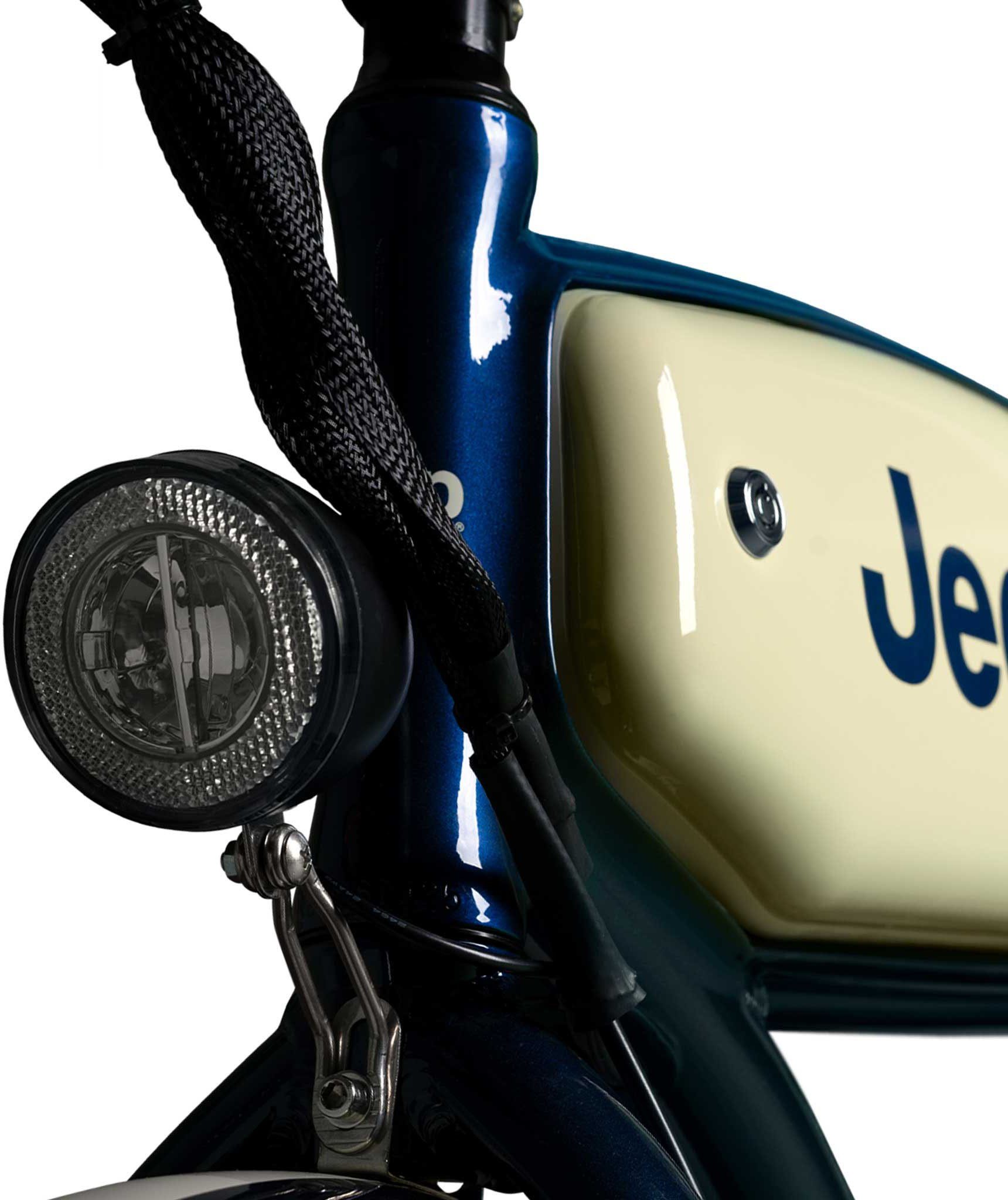 Jeep E-Bikes E-Bike CR 7005, 7 Gang, (mit Kettenschaltung, Akku-Ladegerät) Heckmotor