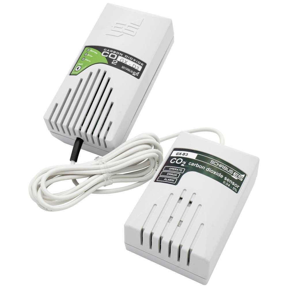 Elektrotechnik Schabus GAS ALARM mit externem Sensor 300233 Gasmelder (mit externem Sensor)