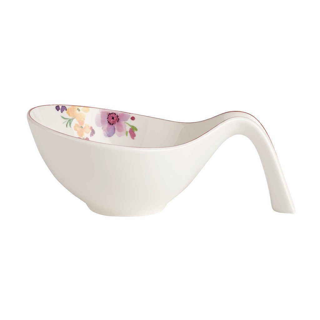 Villeroy & Boch Müslischale Mariefleur Gifts Schale mit Griff, Porzellan, (1-tlg)