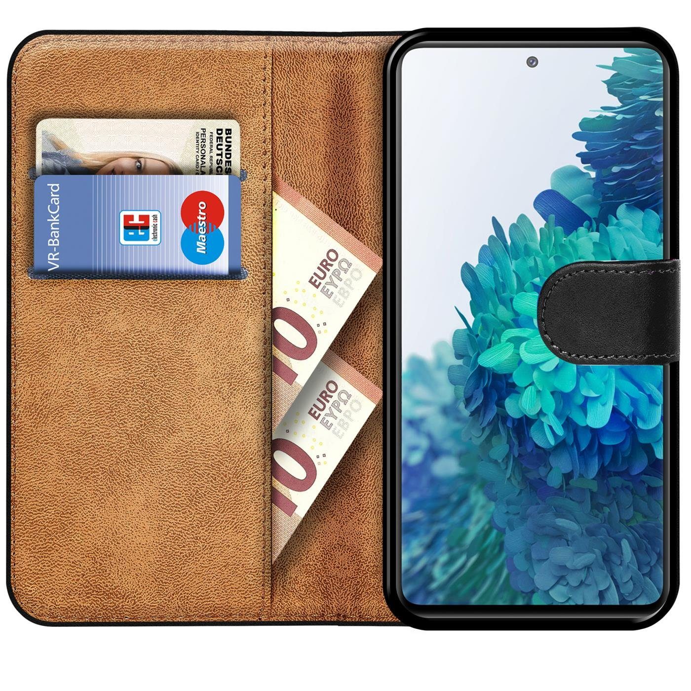 CoolGadget Handyhülle Wallet Klapp Tasche Book Case für Samsung Galaxy S20 FE 6,5 Zoll, Hülle Klapphülle Flip Cover Etui Schutzhülle – Bild 2 von 5