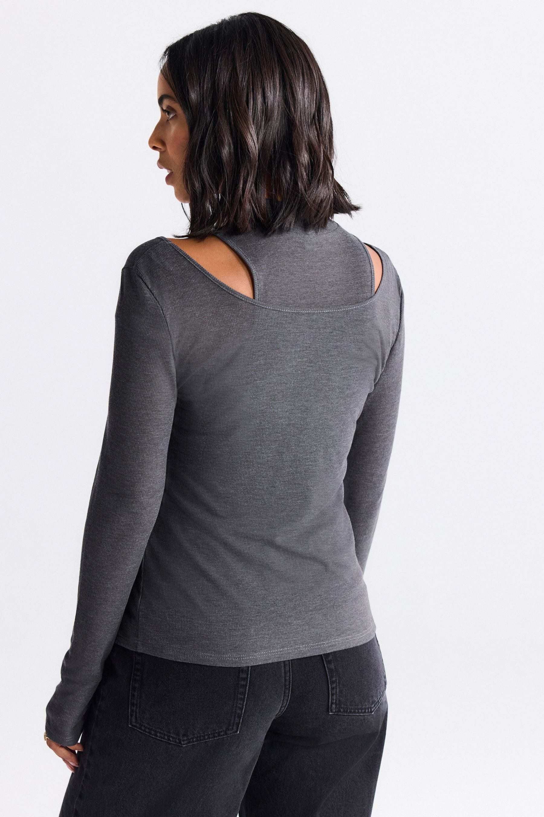 Next Langarmshirt Mehrlagiges, halbtransparentes Langarmoberteil (1-tlg) günstig online kaufen