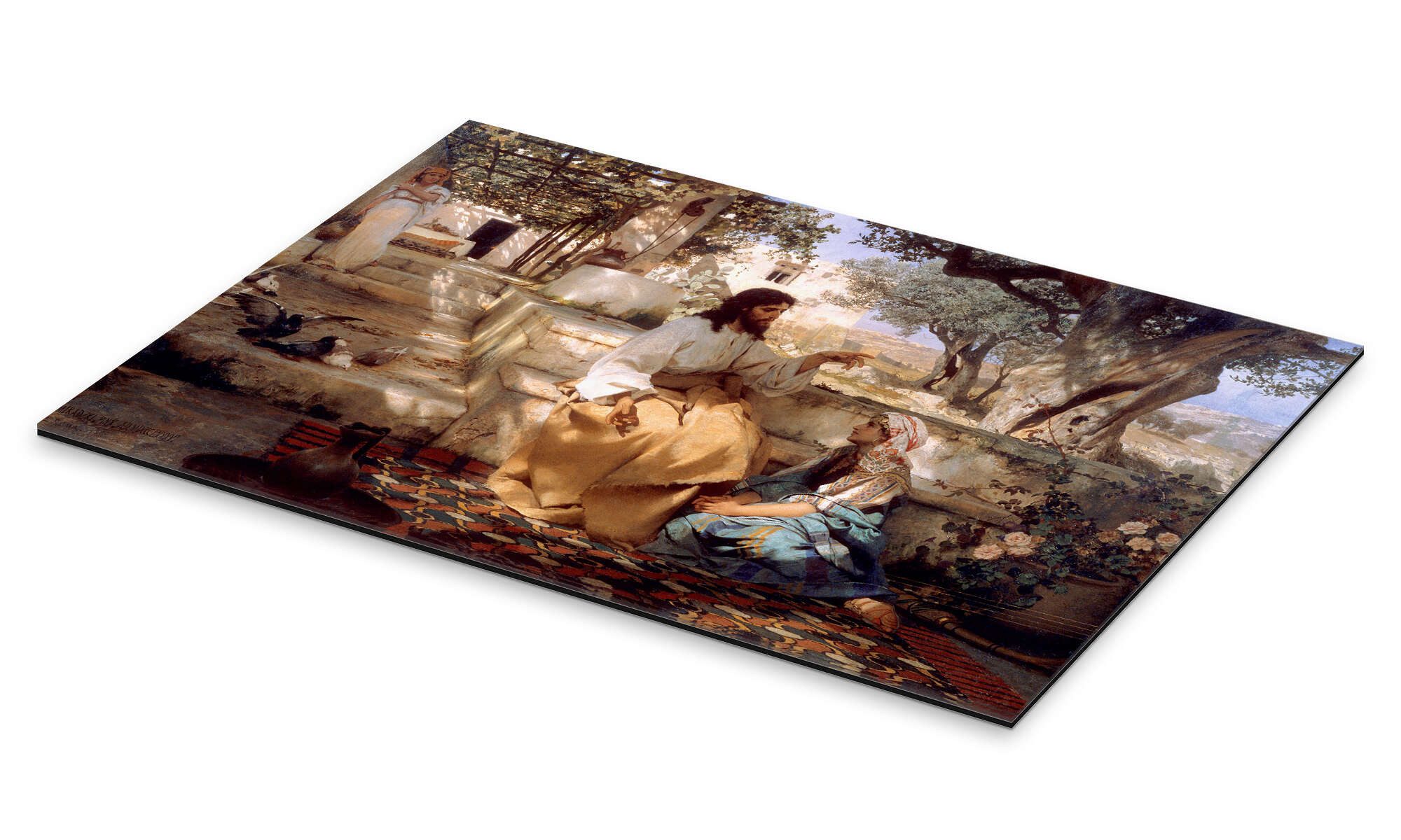 Posterlounge Wandbild Christus bei Maria und günstig online kaufen