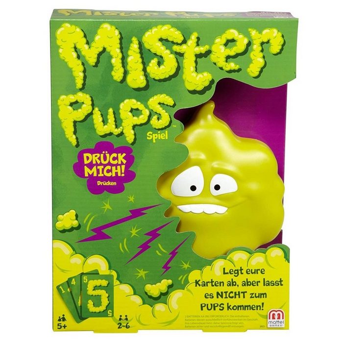 Mattel® Spiel Mattel DPX25 - Mattel Games - Kinderspiel Mister Pups
