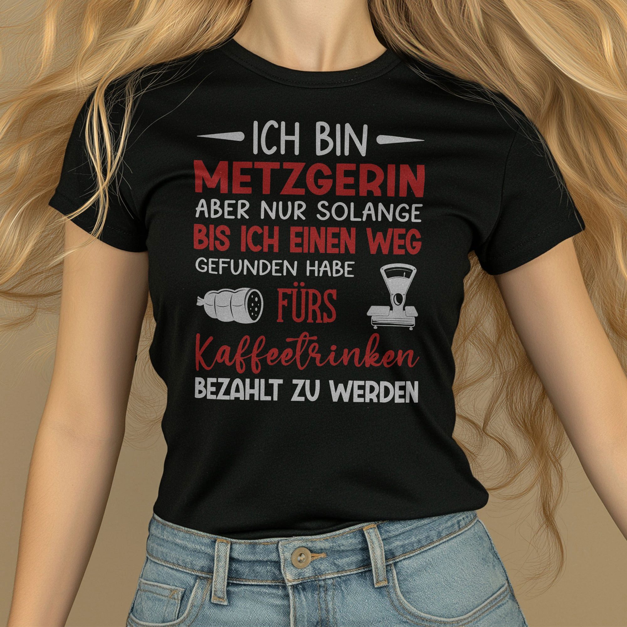 22Feels T-Shirt Metzgerin Geschenk Frauen Spruch Beruf Ausbildung Abschluss IN DEUTSCHLAND BEDRUCKT