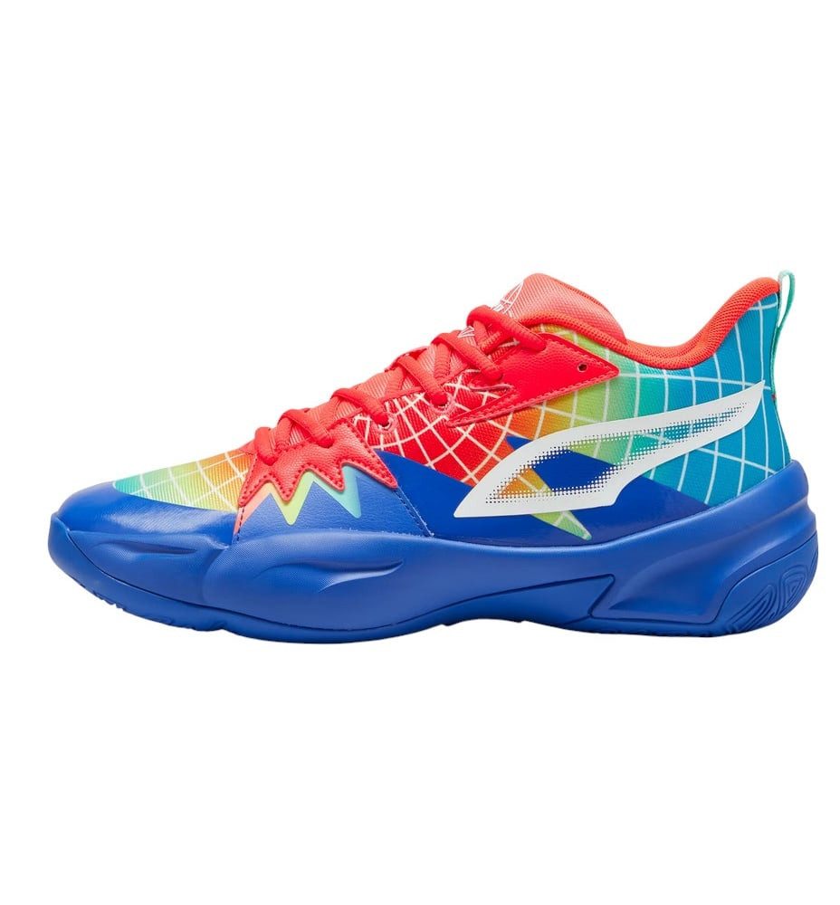 PUMA Hallen-Indoorschuhe Genetics Marcus Smart (Basketball) blau/bunt Badmi günstig online kaufen