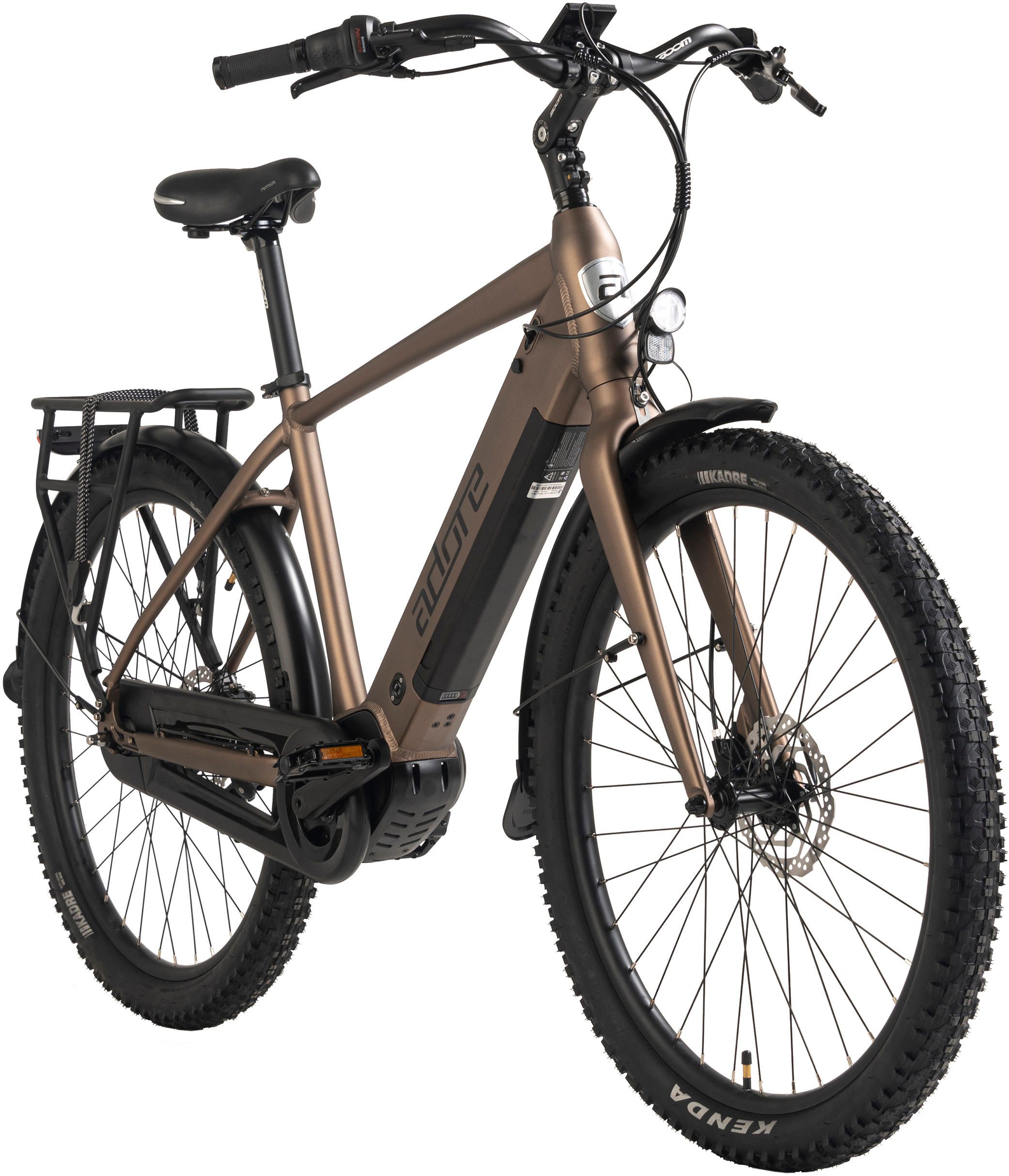 Adore E-Bike Cityrad CX-290, 8 Gang Shimano Nexus Schaltwerk, Nabenschaltung, Mittelmotor, 540 Wh, Pedelec, Elektrofahrrad für Damen u. Herren