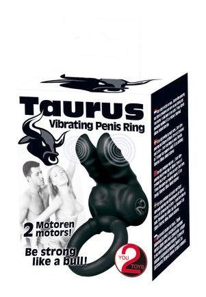 Klitoris-Reizarm You2Toys Taurus, Vibro-Penisring mit