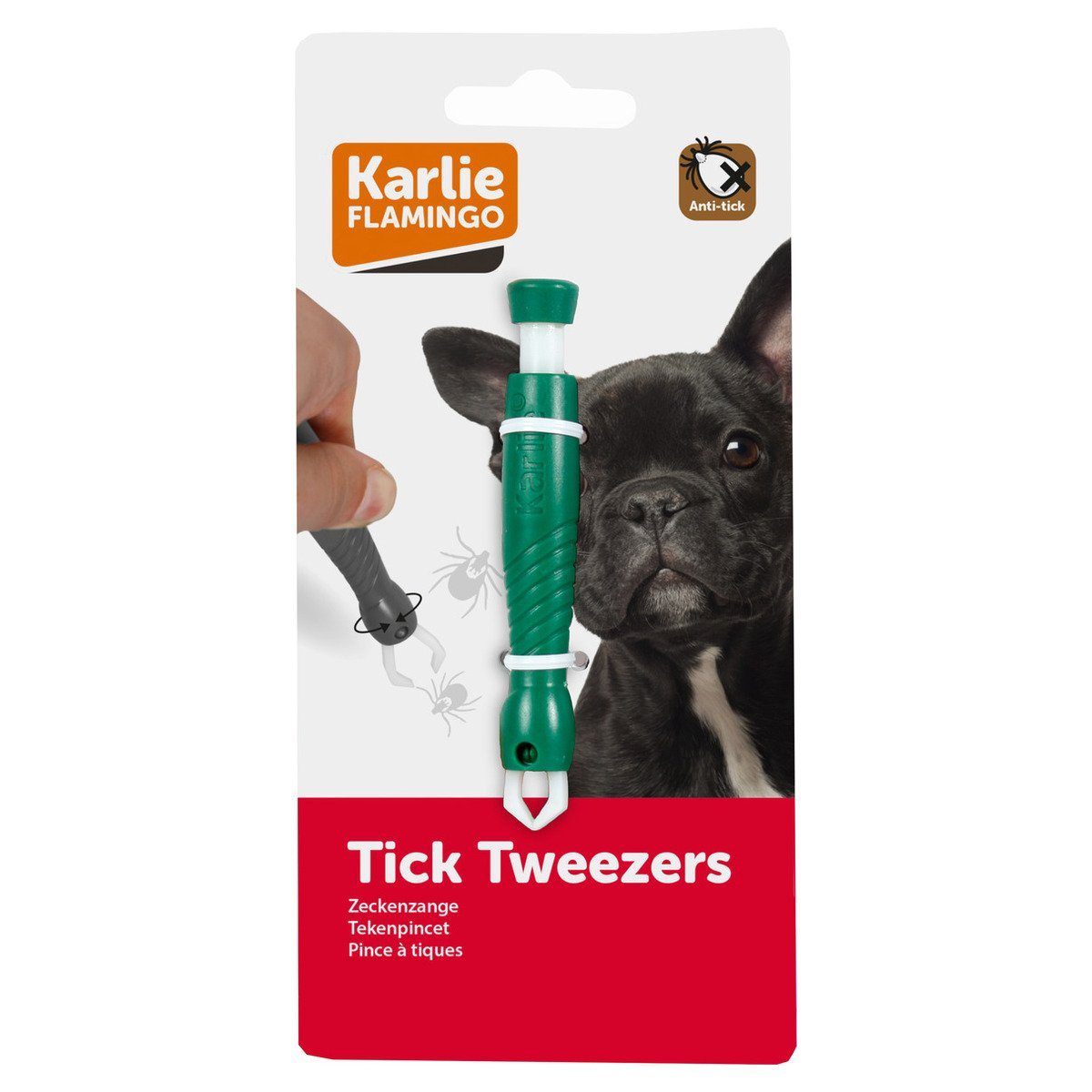 Zeckenpinzette Zeckenzange Plastik