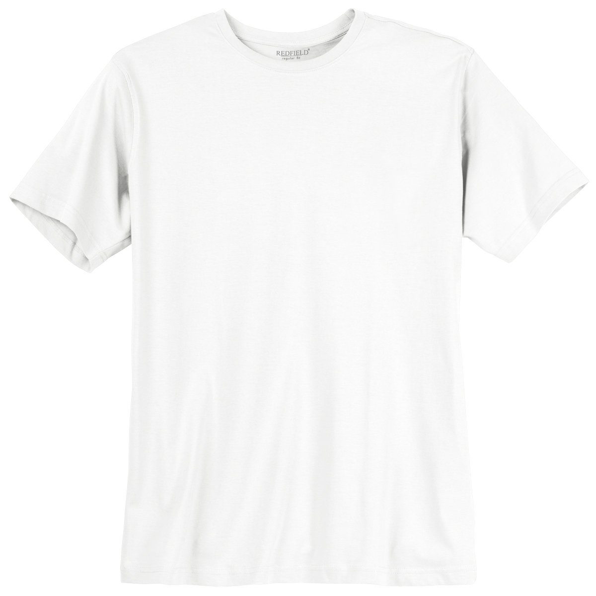 redfield Rundhalsshirt Redfield Basic T-Shirt weiß günstig online kaufen