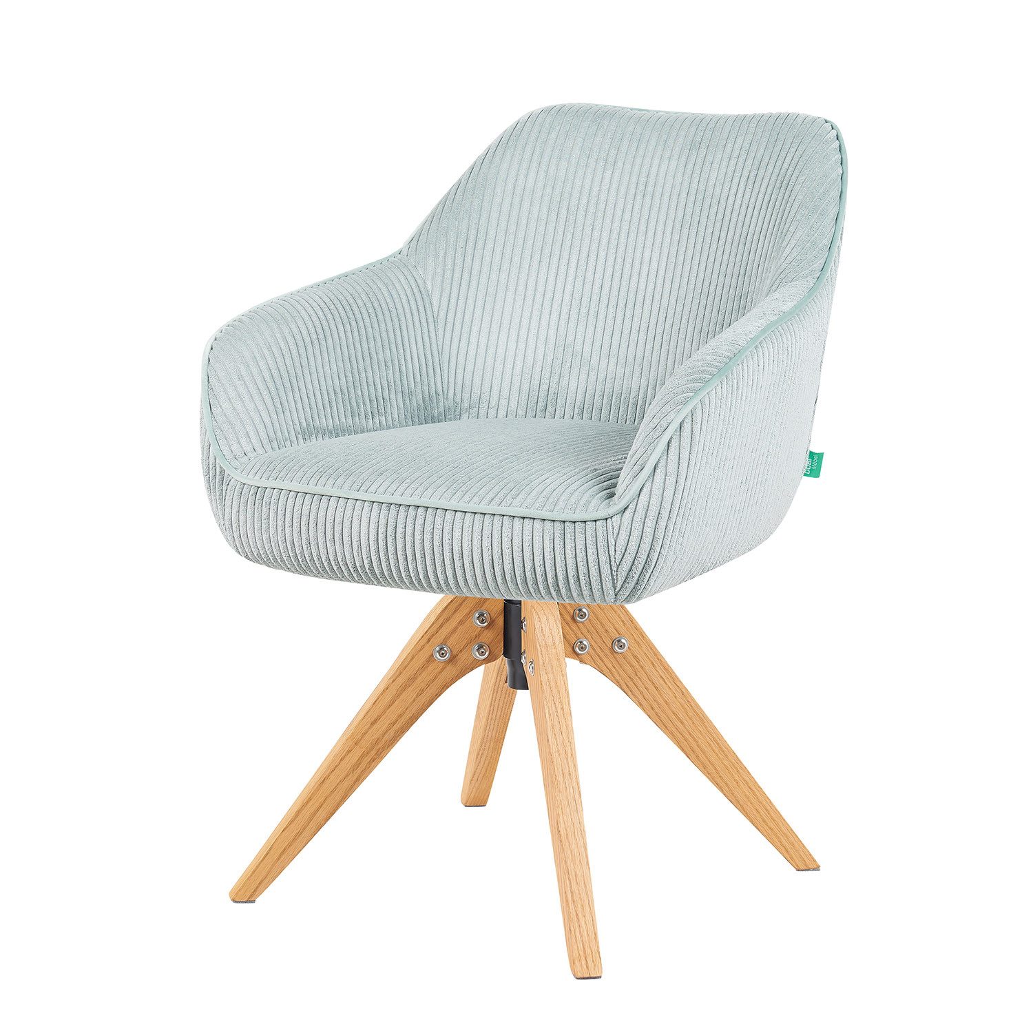 DUBI Möbel Polsterstuhl Mika-Finn 2er-Set, Federkern, günstig online kaufen