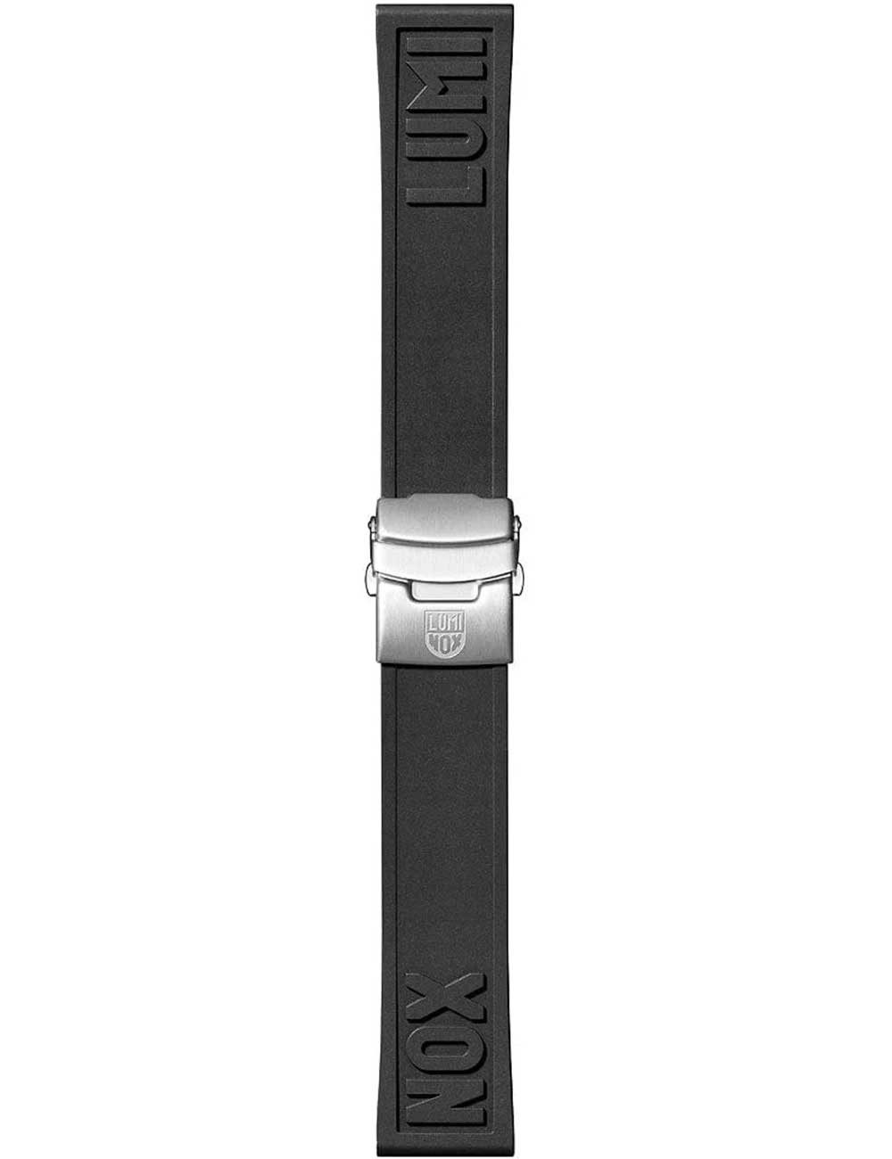 Luminox Uhrenarmband Luminox FPX.2406.21Q.K Kautschuk Armband [24 mm] schwa günstig online kaufen