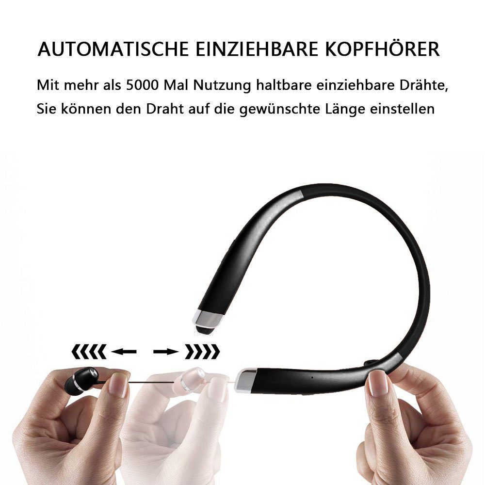 In-Ear-Kopfhörer Jormftte Bluetooth-Kopfhörer,faltbares