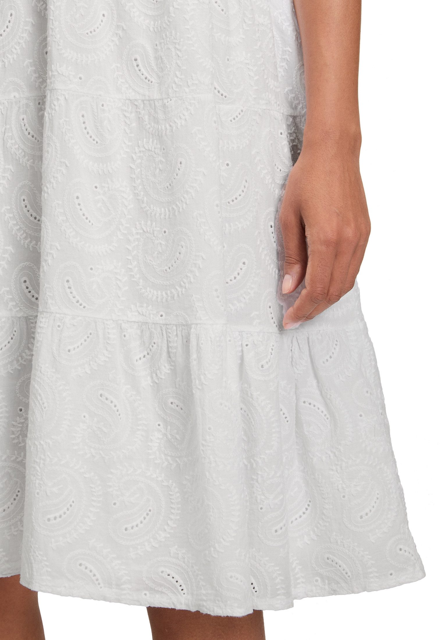 Cartoon Spitzenkleid Damen mit Lochmuster Design