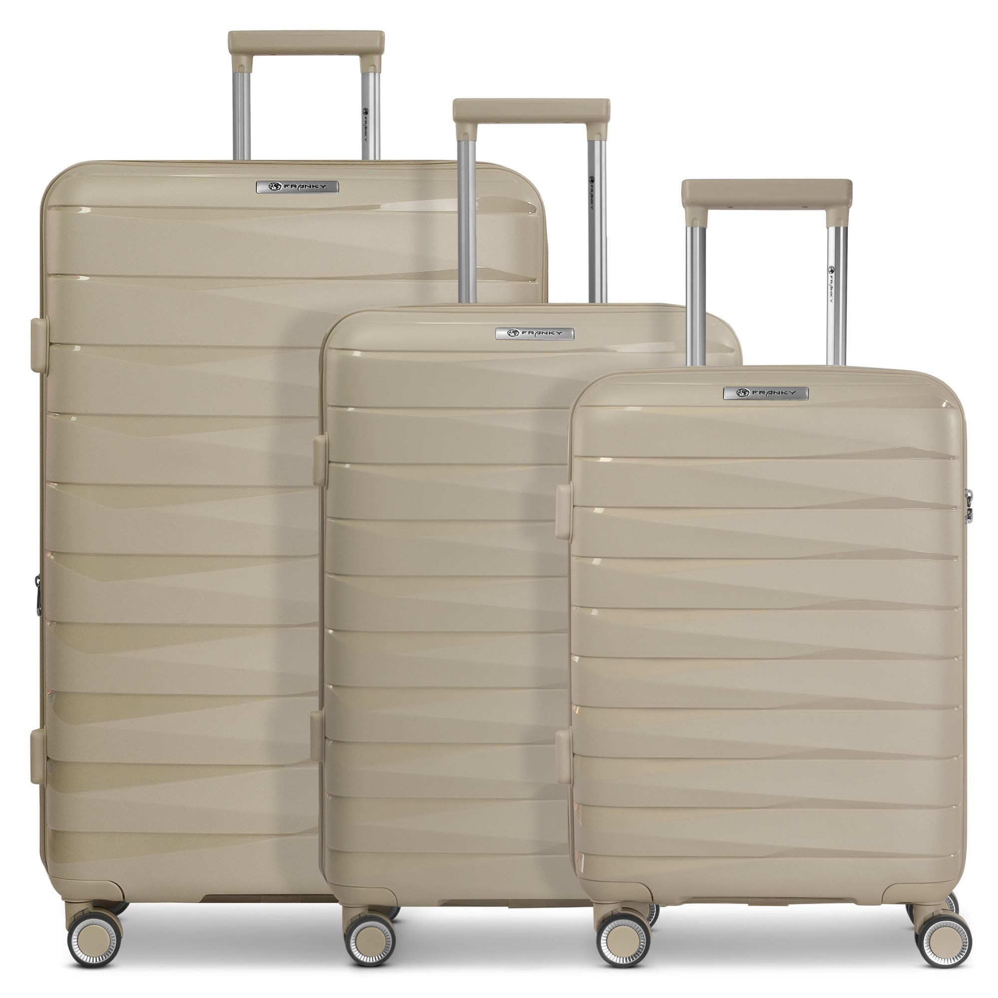 Franky Trolleyset London, 4 Rollen, (3-teilig, günstig online kaufen