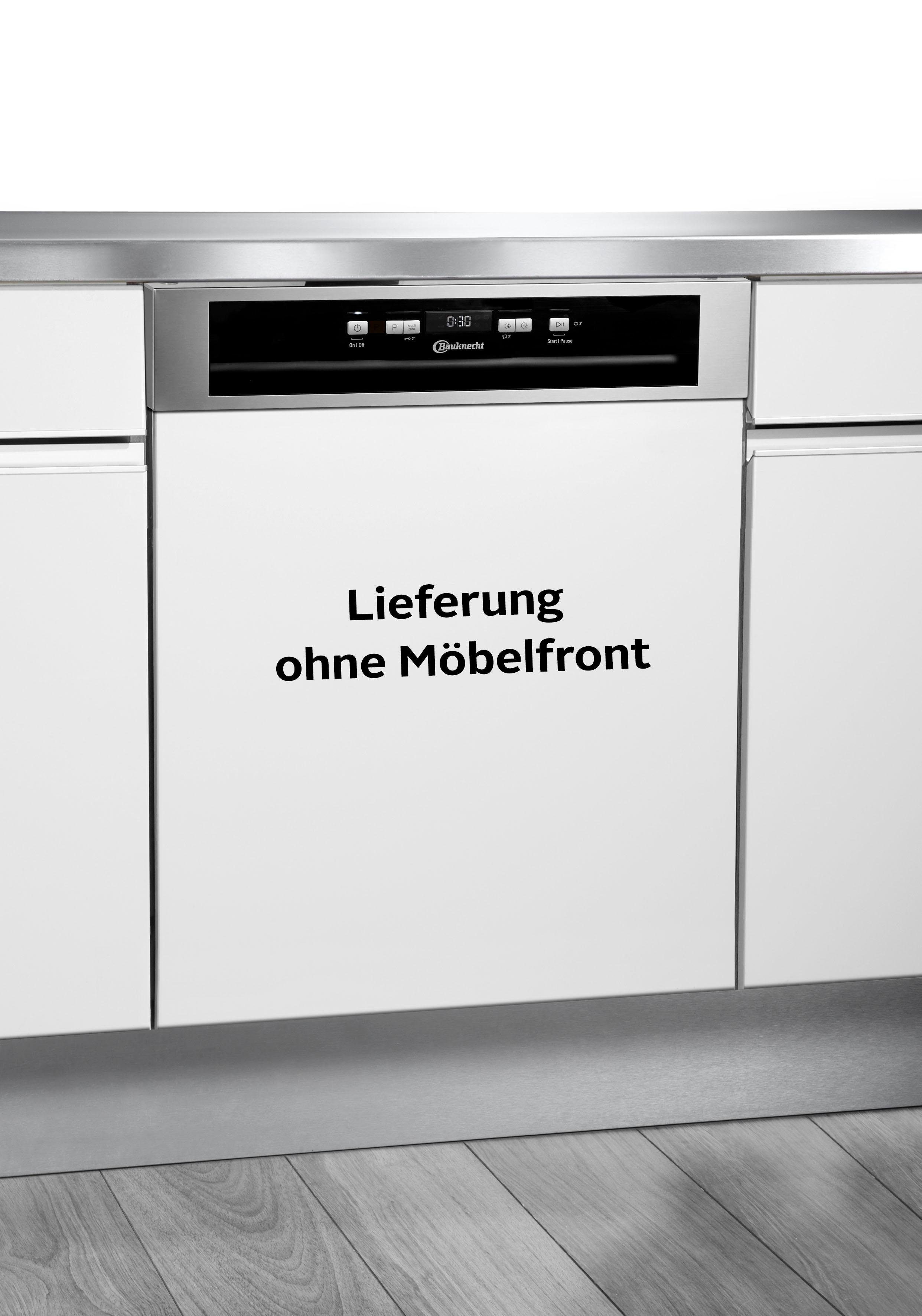 BAUKNECHT teilintegrierbarer Geschirrspüler BBC 3C26 X (2), 14 Maßgedecke