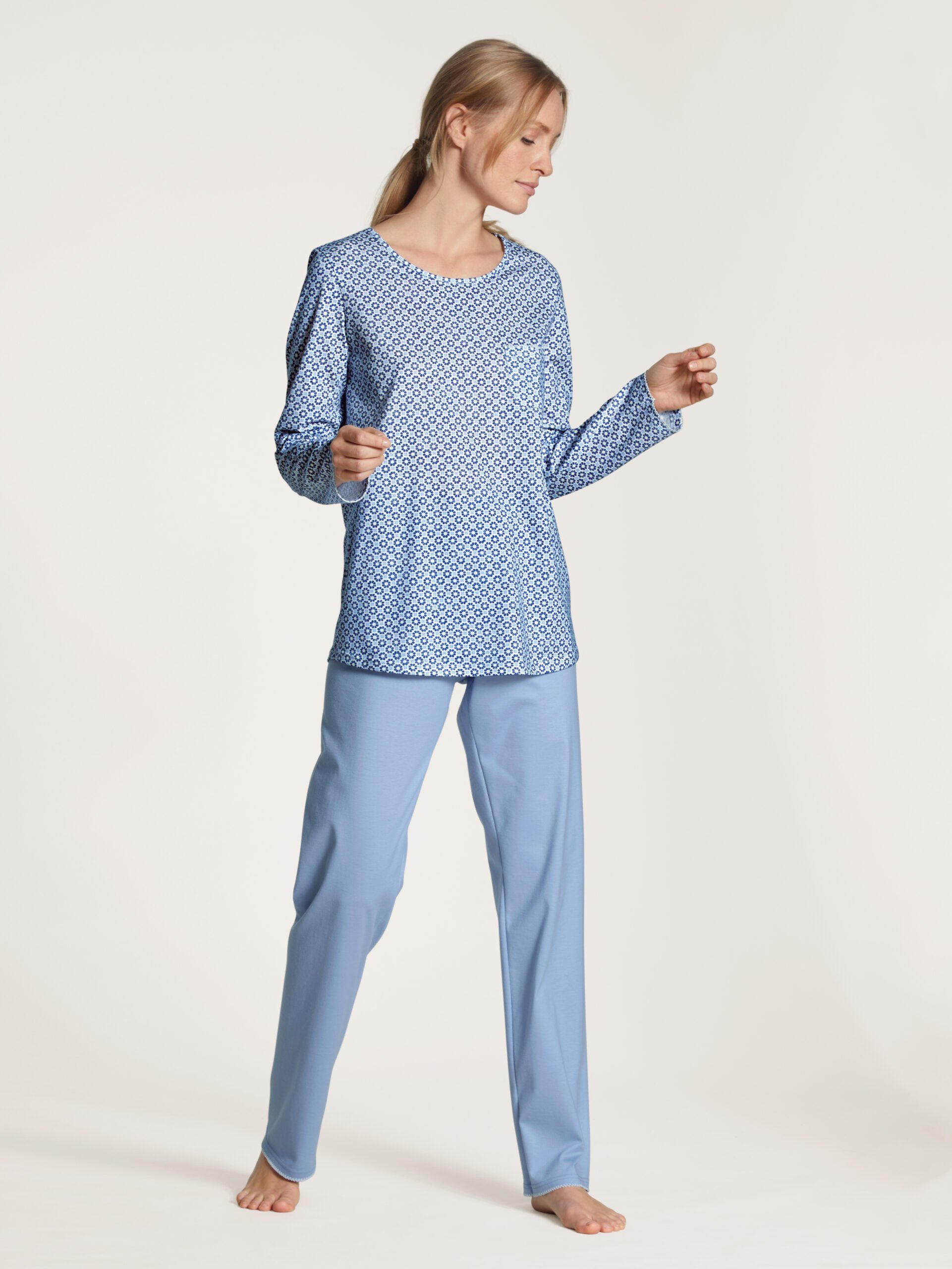 CALIDA Pyjama »CalidaPyjama44453blau« (1 Stück, 1 tlg., 1 Stück) online  kaufen | OTTO