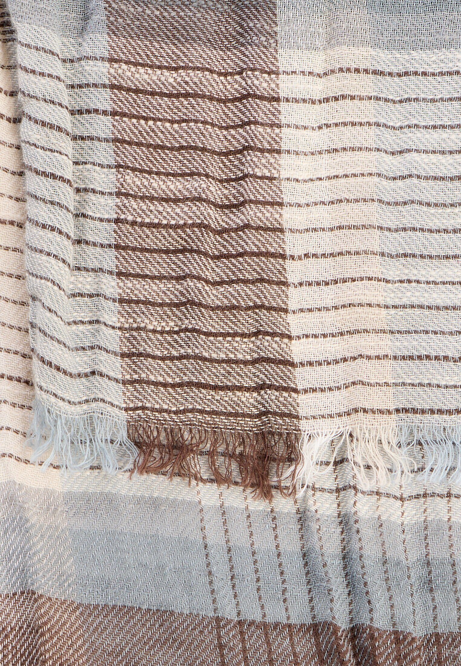camel active Modeschal aus Baumwoll-Twill