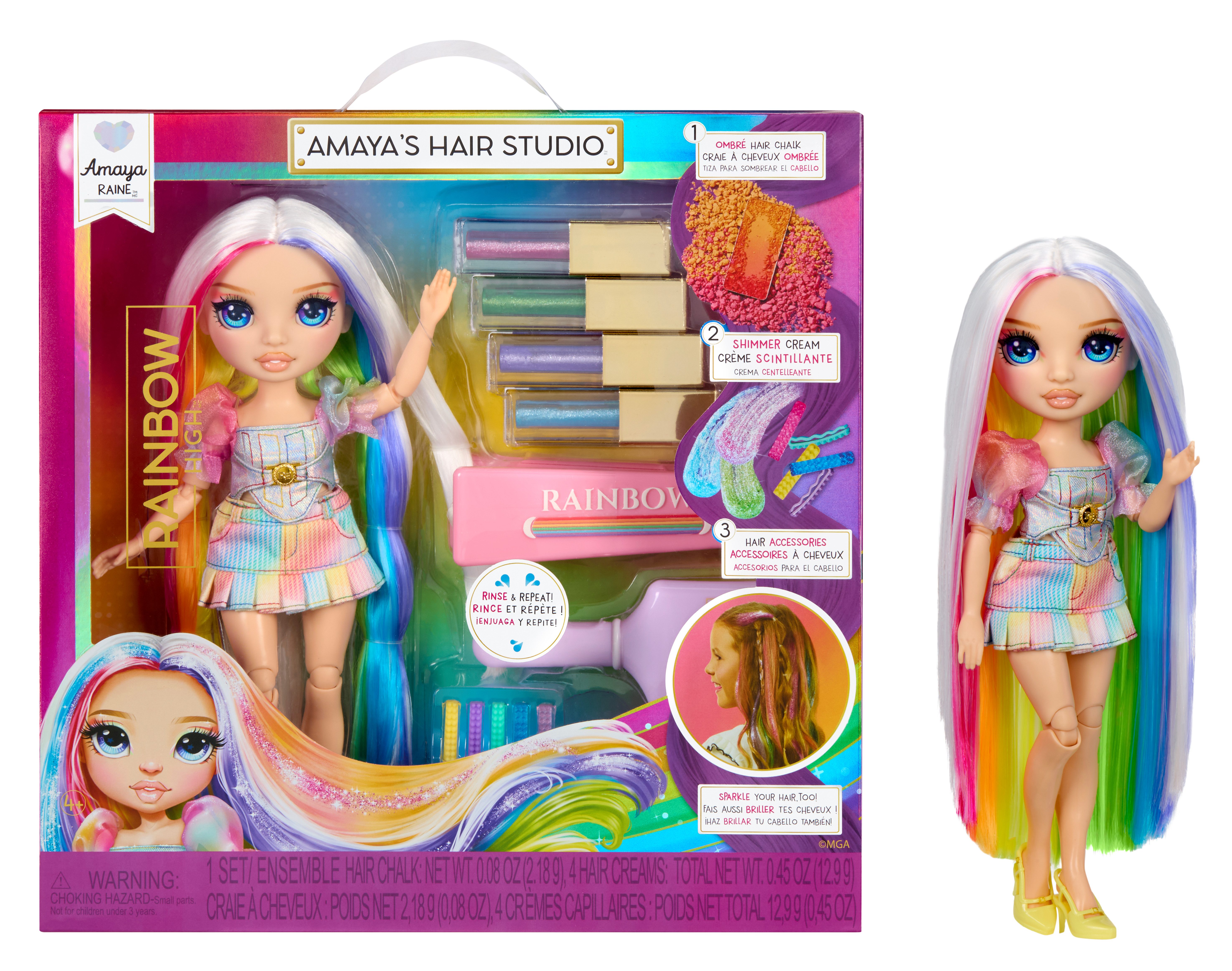 Rainbow High Anziehpuppe Rainbow High Hair Studio Refresh