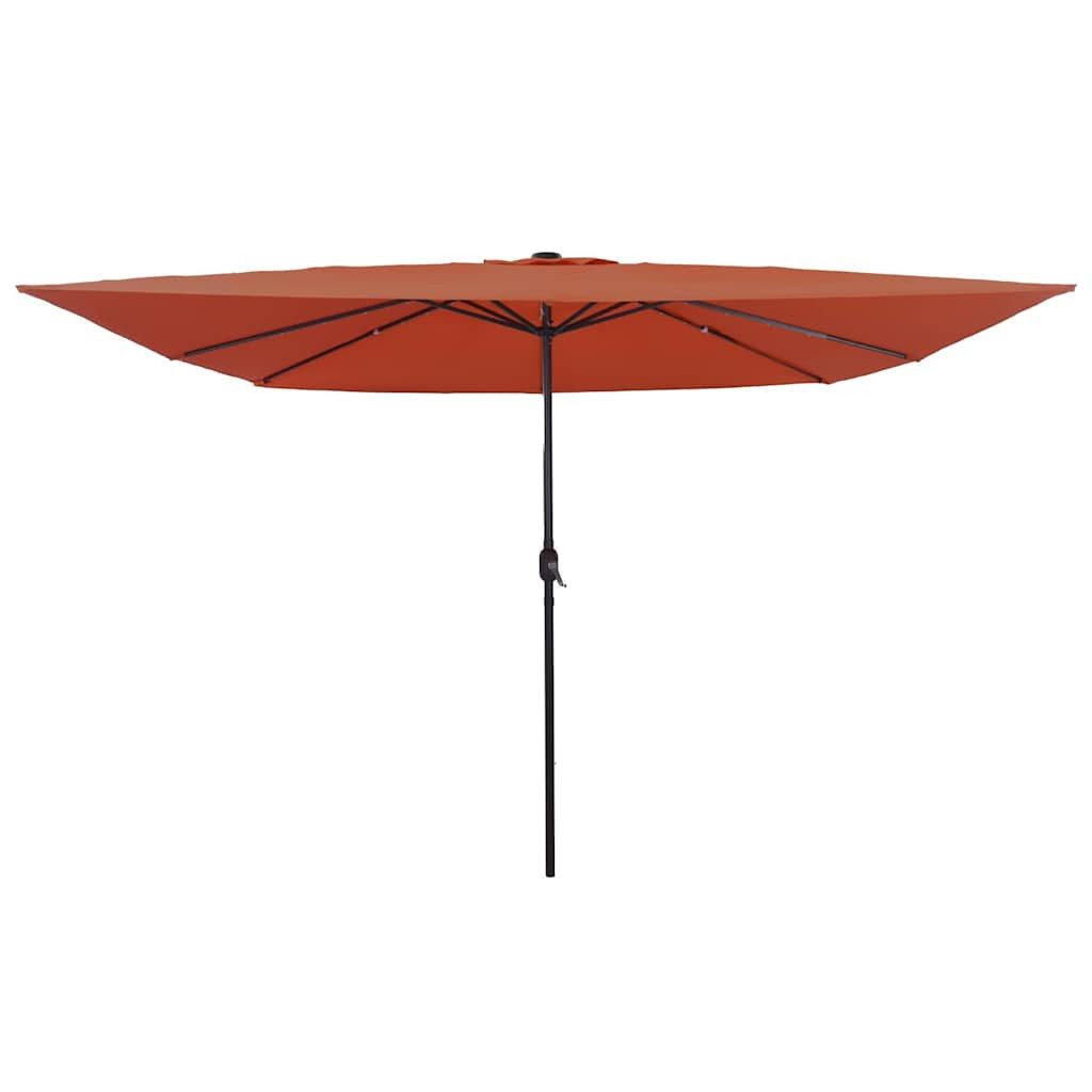 Sonnenschirm Garten-Sonnenschirm Terrakotta 295 x 295 x 245 cm