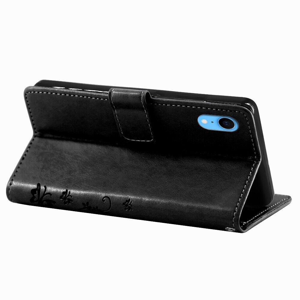 betterfon Handyhülle Handytasche für Apple iPhone Klapphülle Klapphülle, Bookstyle-Hülle: Magnetverschluss 3 Kartenfächer & Standfunktion