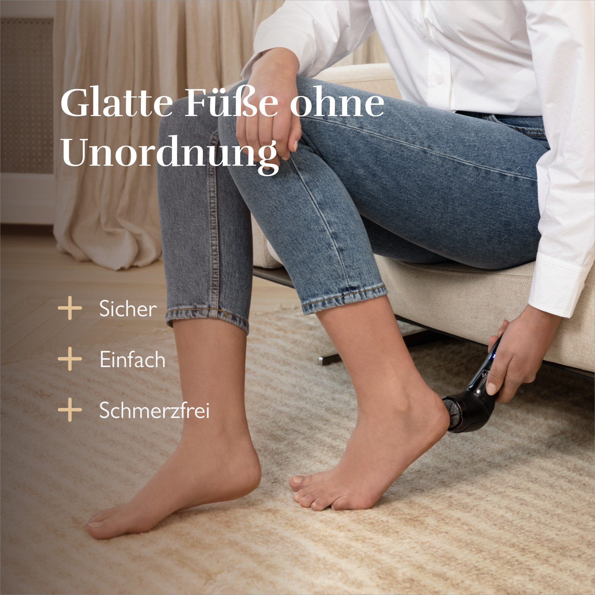 Silk'n Elektrischer Hornhautentferner Fresh Pedi