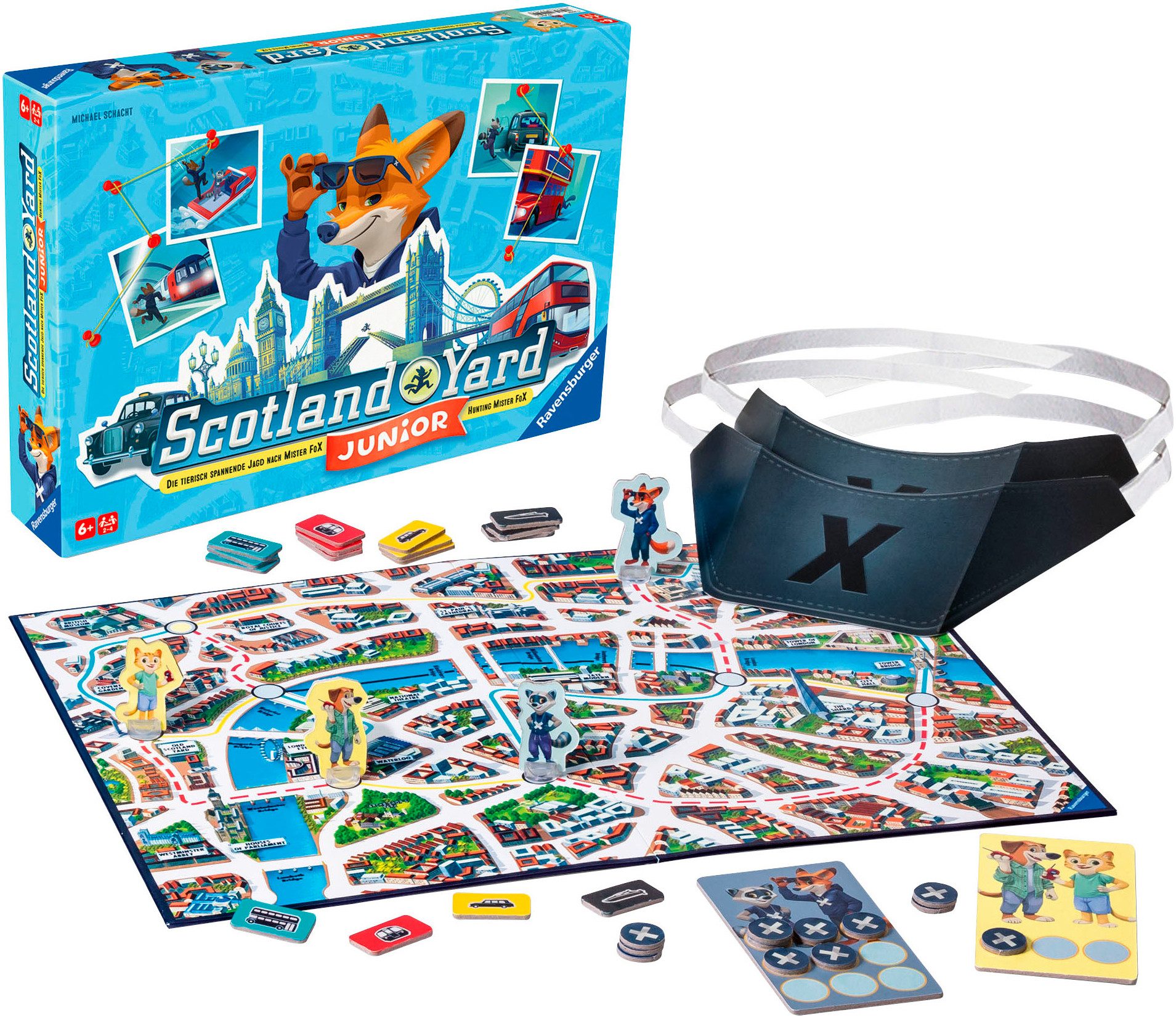 Ravensburger Spiel Scotland Yard Junior, Made in Europe