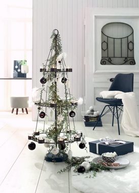 Home affaire Teelichthalter Christbaum, Weihnachtsdeko, Höhe 120 cm