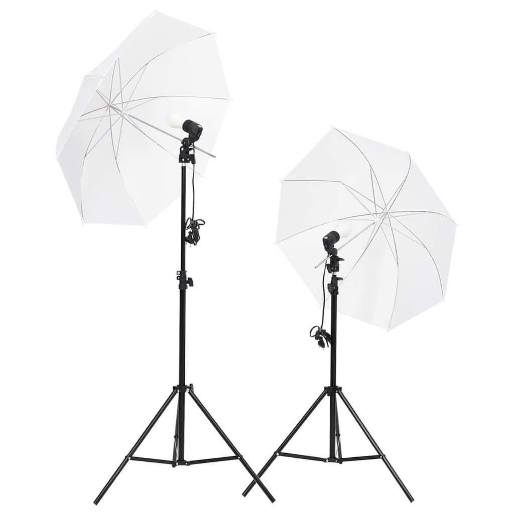 Fotohintergrund mit vidaXL und Hintergrund Set Fotostudio Beleuchtung