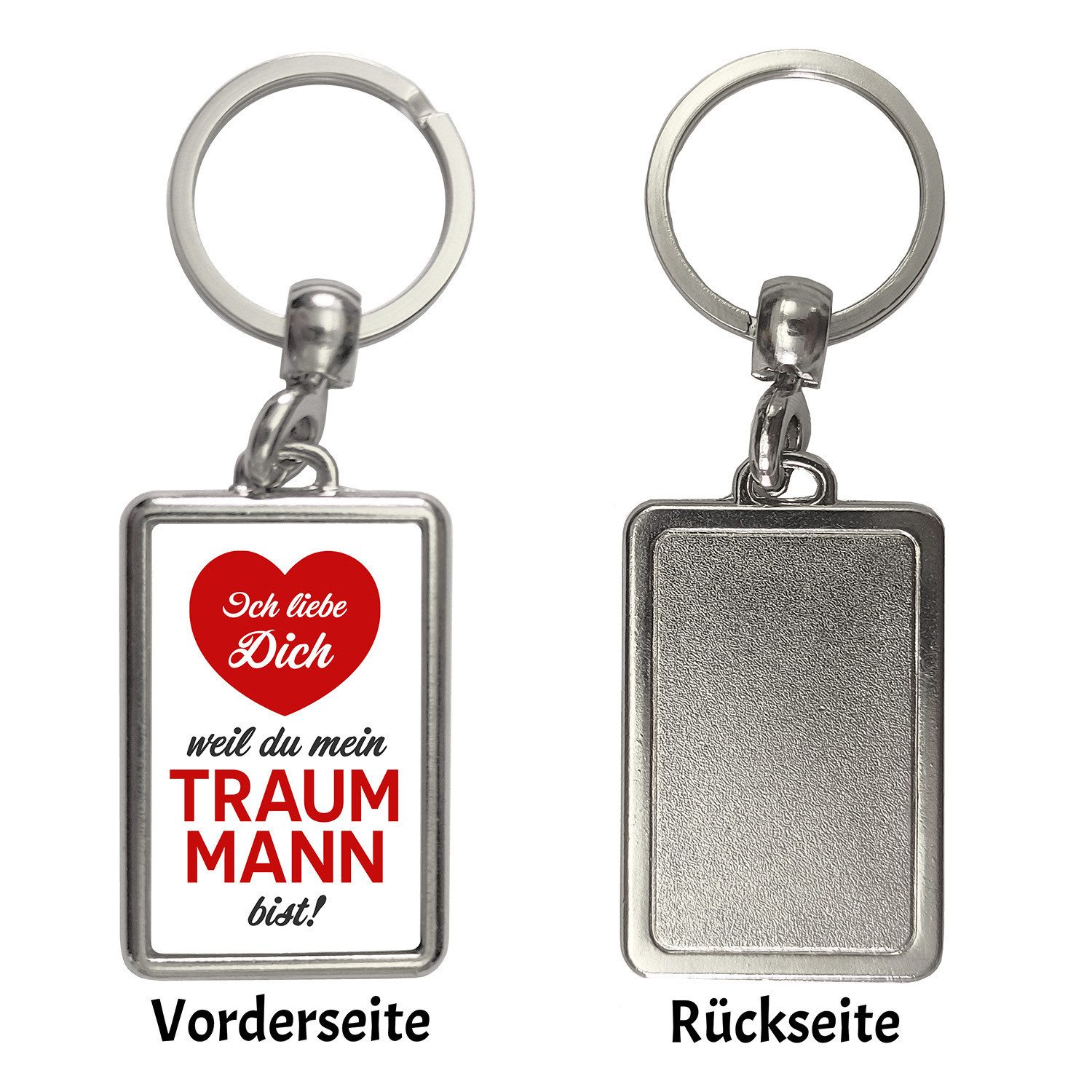 speecheese Schlüsselanhänger Ich liebe dich weil günstig online kaufen