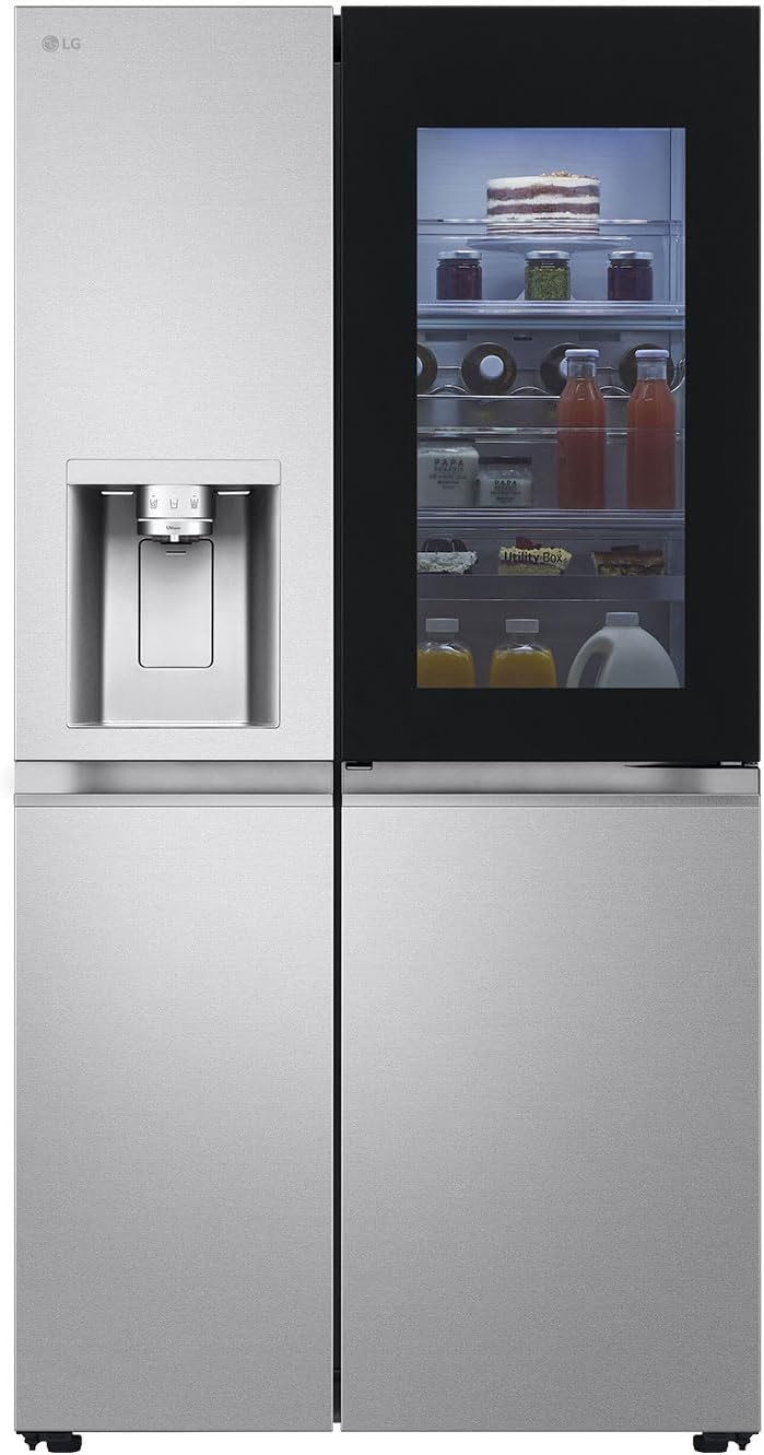 LG European Side-by-Side GSXE90MBAD, InstaView®
