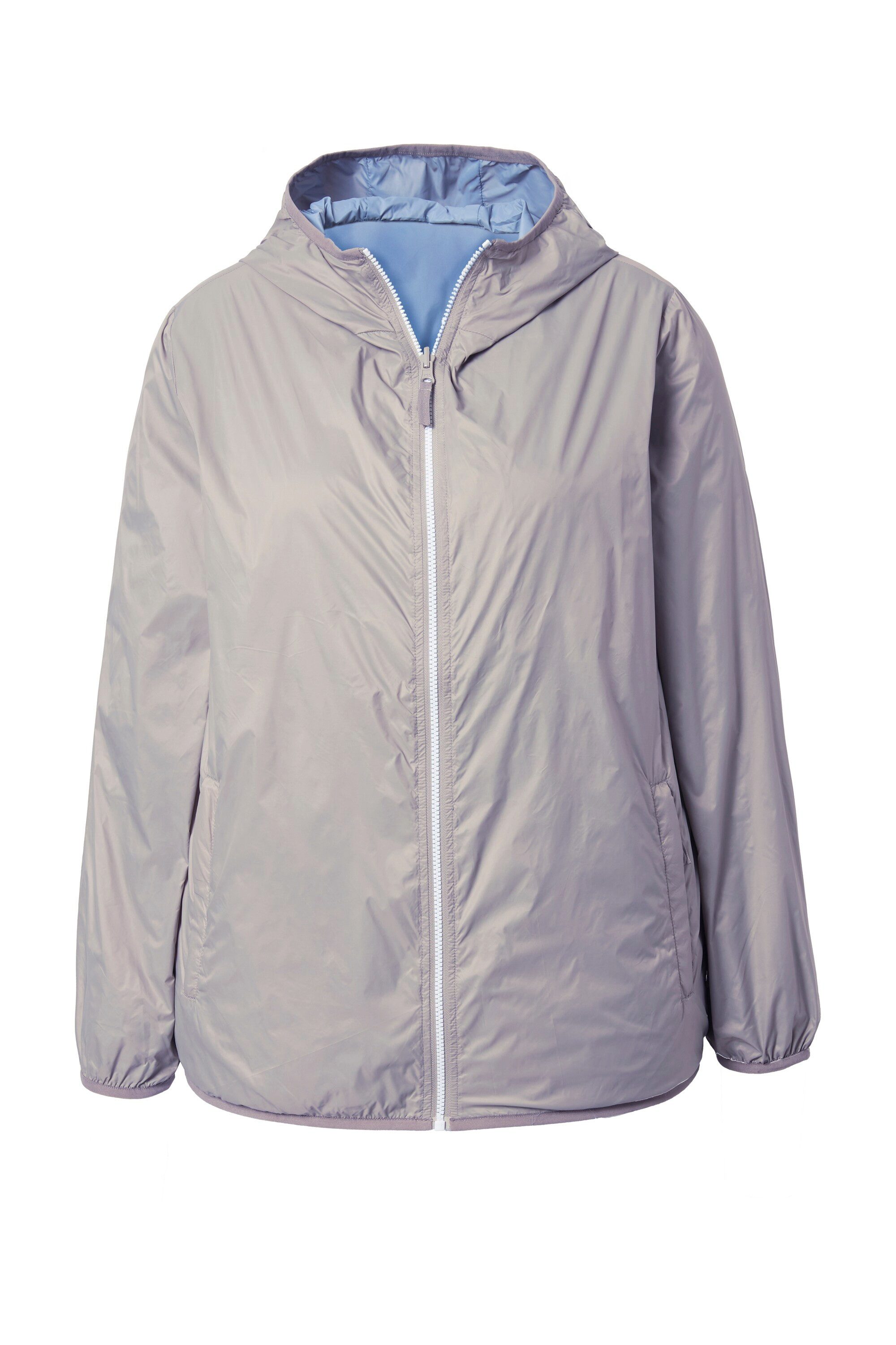 Ulla Popken Outdoorjacke HYPRAR Wendejacke wasserabweisend Kapuze günstig online kaufen