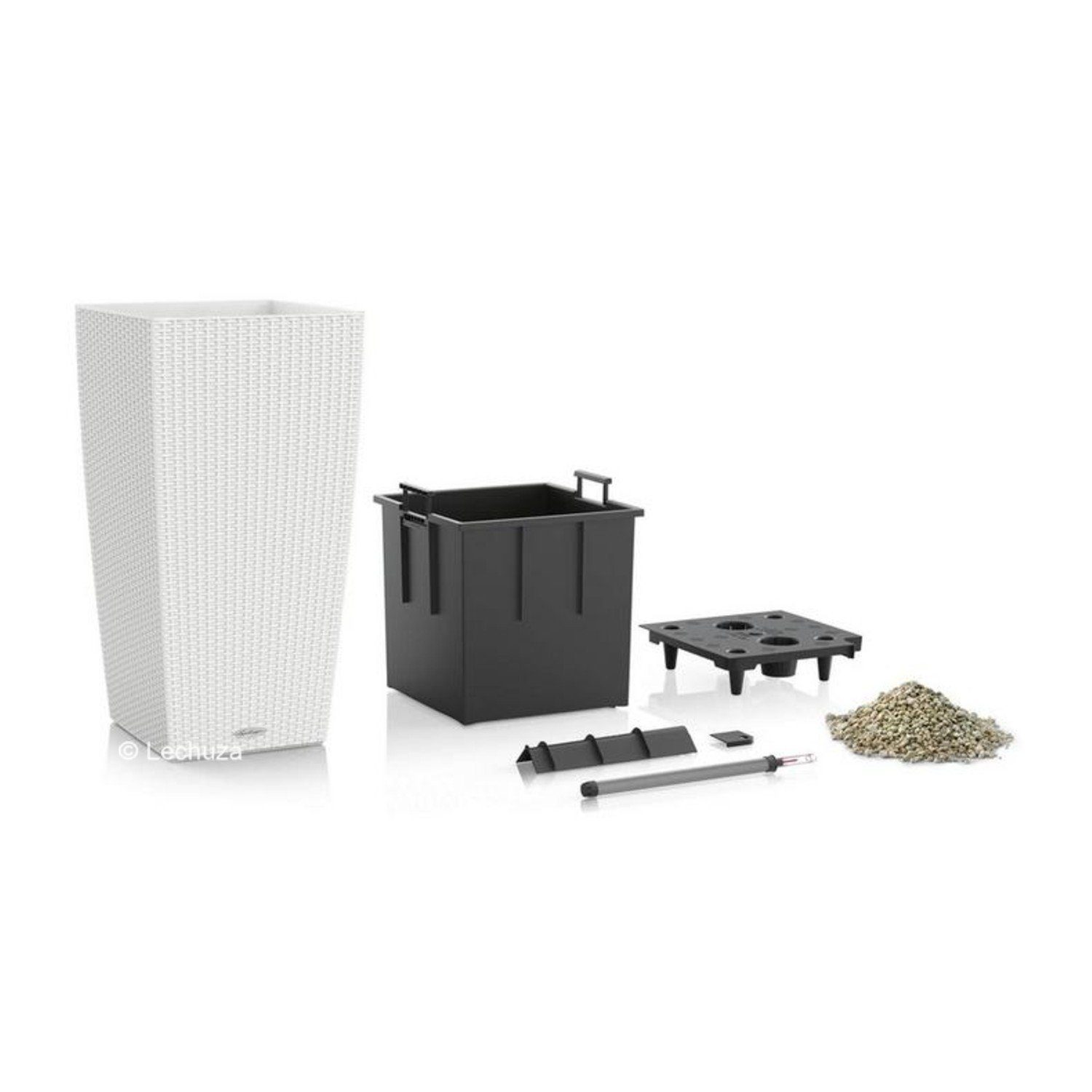 Lechuza® Pflanzkübel Pflanzgefäß Cubico Cottage 30 günstig online kaufen